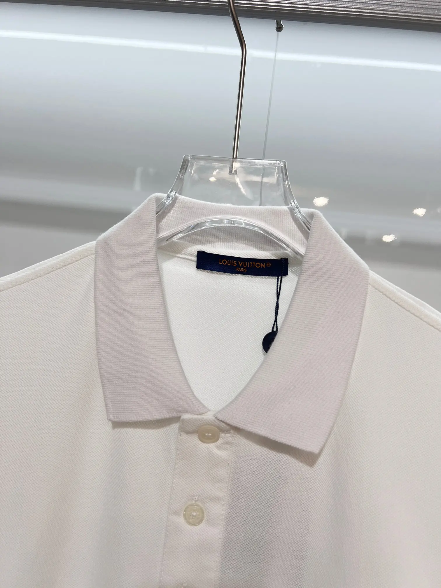 Embroidered Logo Cotton-Piqué Polo Shirt D15013223 — view 6