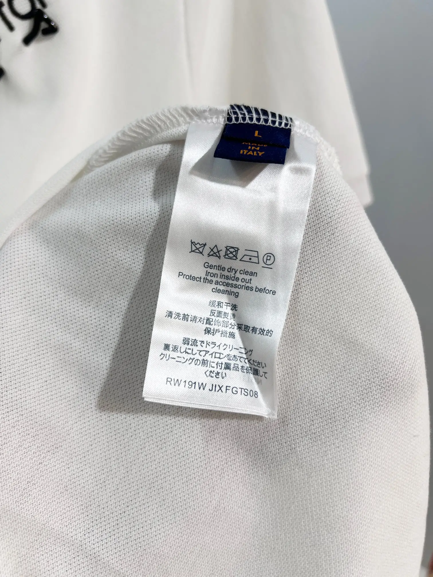 Embroidered Logo Cotton-Piqué Polo Shirt D15013223 — view 10