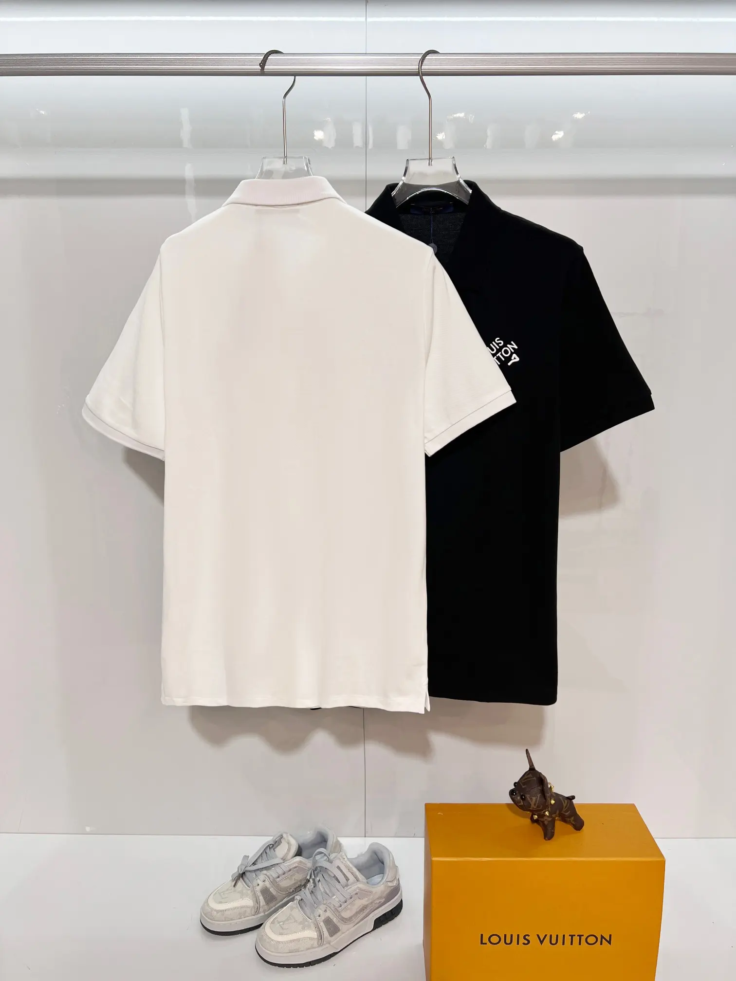 Embroidered Logo Cotton-Piqué Polo Shirt D15013223 — view 12