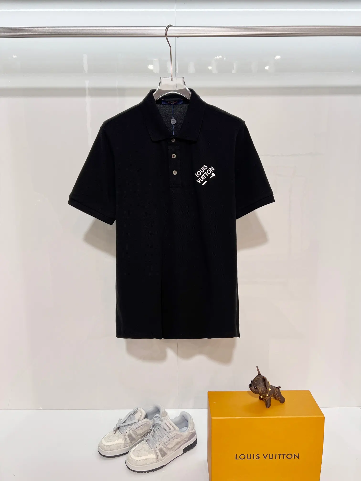 Embroidered Logo Cotton-Piqué Polo Shirt D15013224