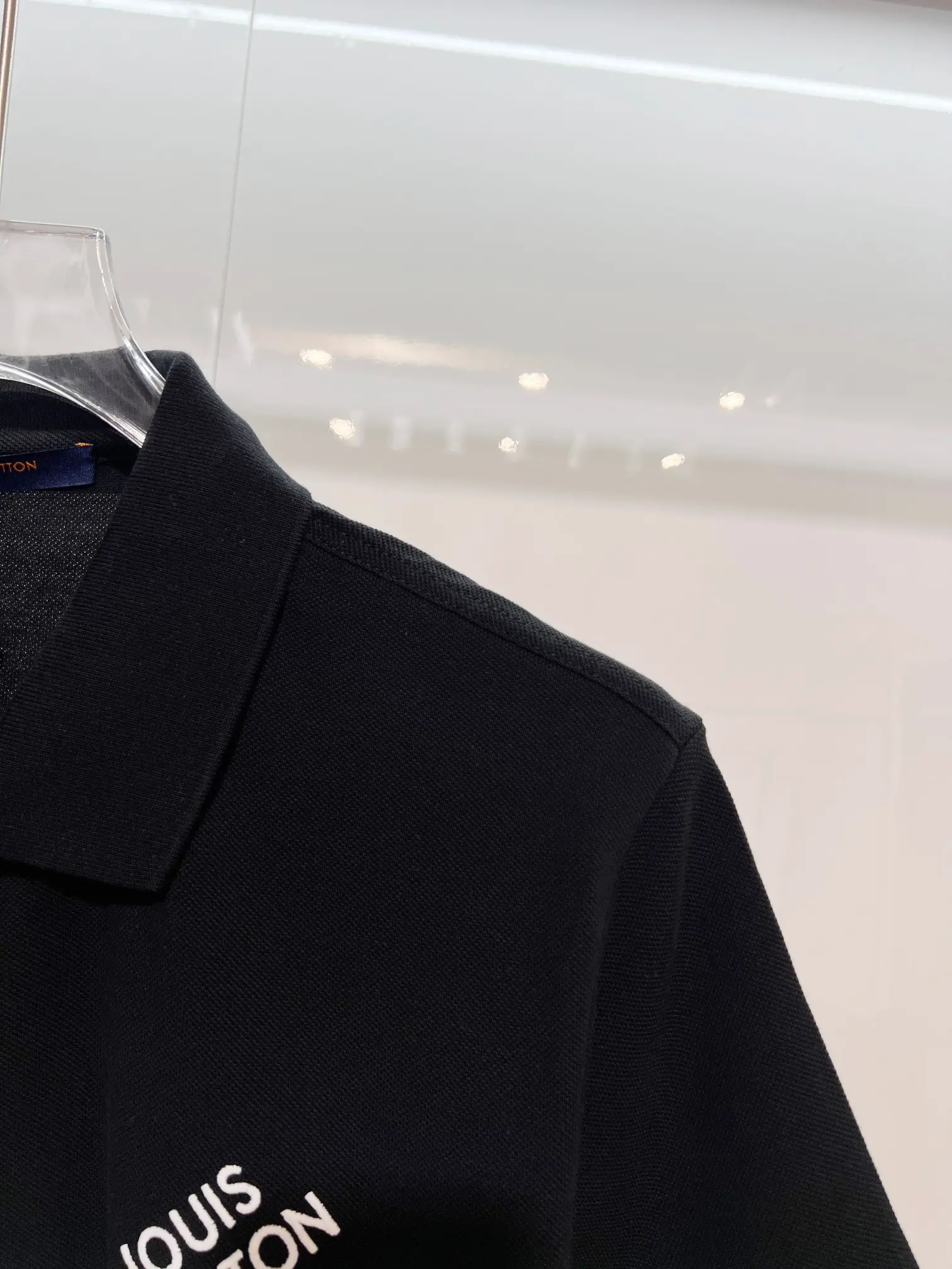 Embroidered Logo Cotton-Piqué Polo Shirt D15013224 — view 7