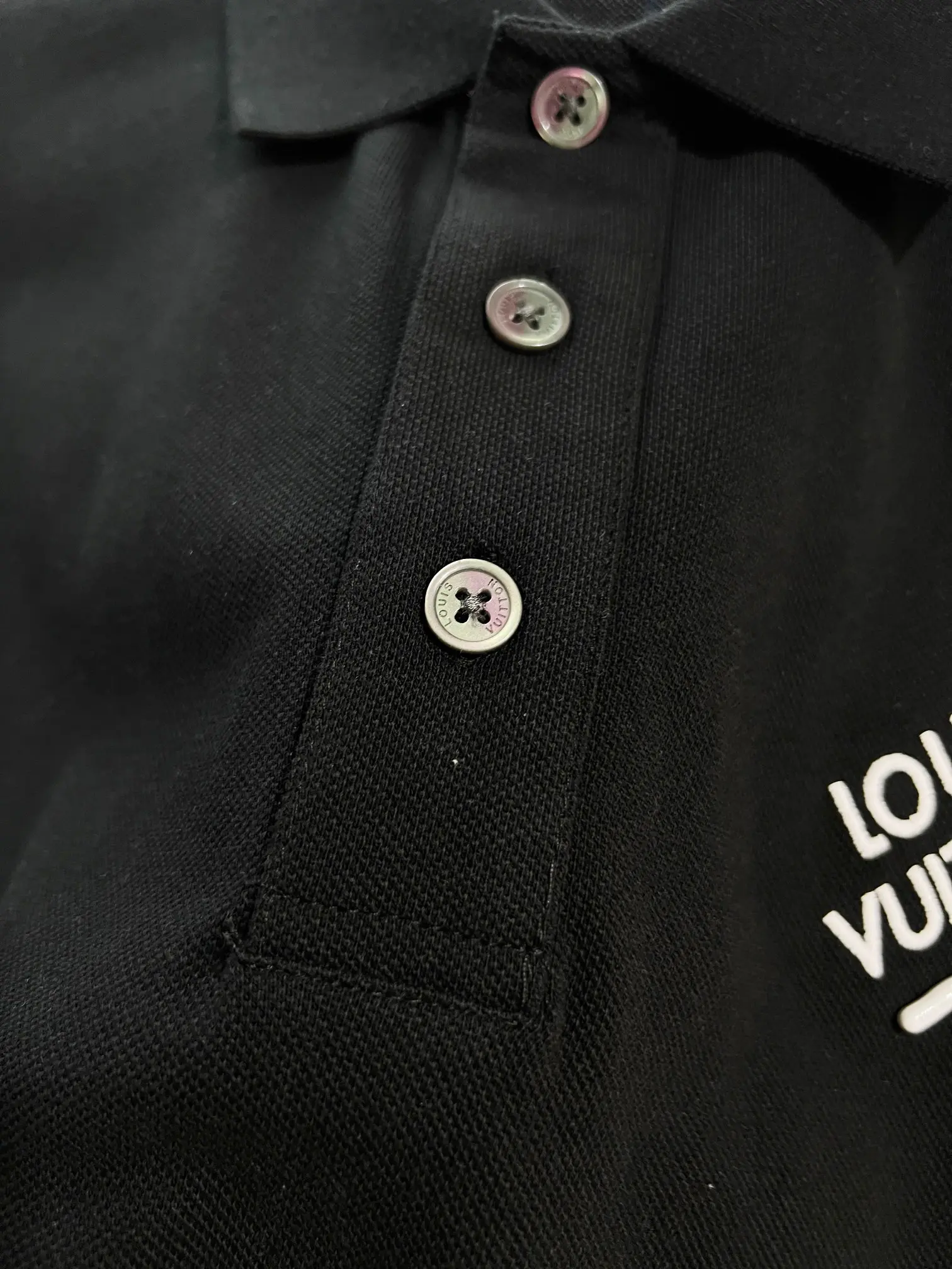 Embroidered Logo Cotton-Piqué Polo Shirt D15013224 — view 8