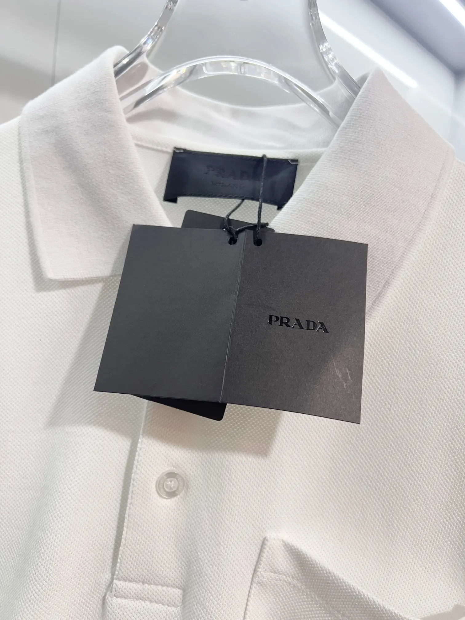 Logo-Appliquéd Cotton-Piqué Polo Shirt D15013225 — view 4