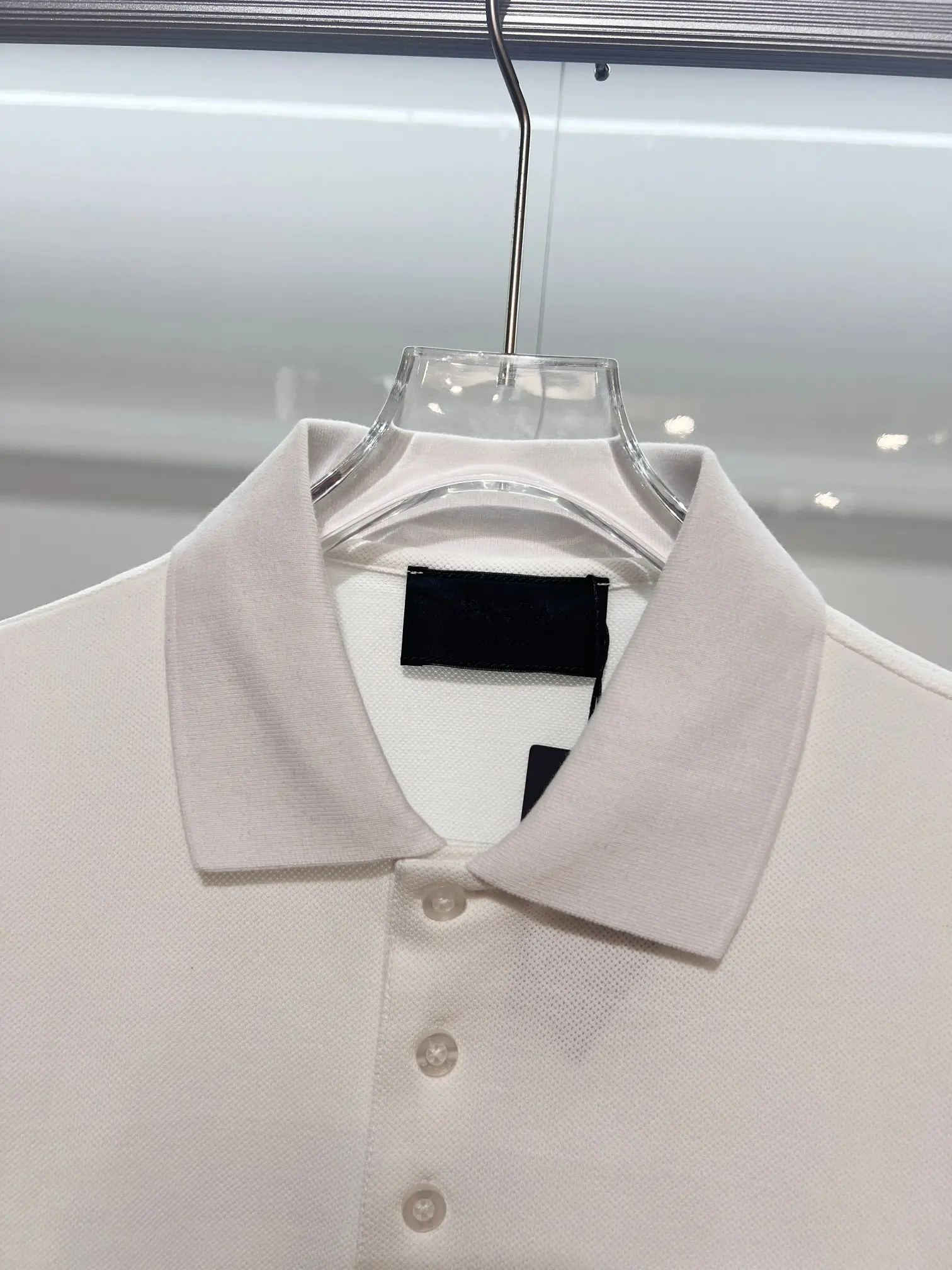 Logo-Appliquéd Cotton-Piqué Polo Shirt D15013225 — view 6