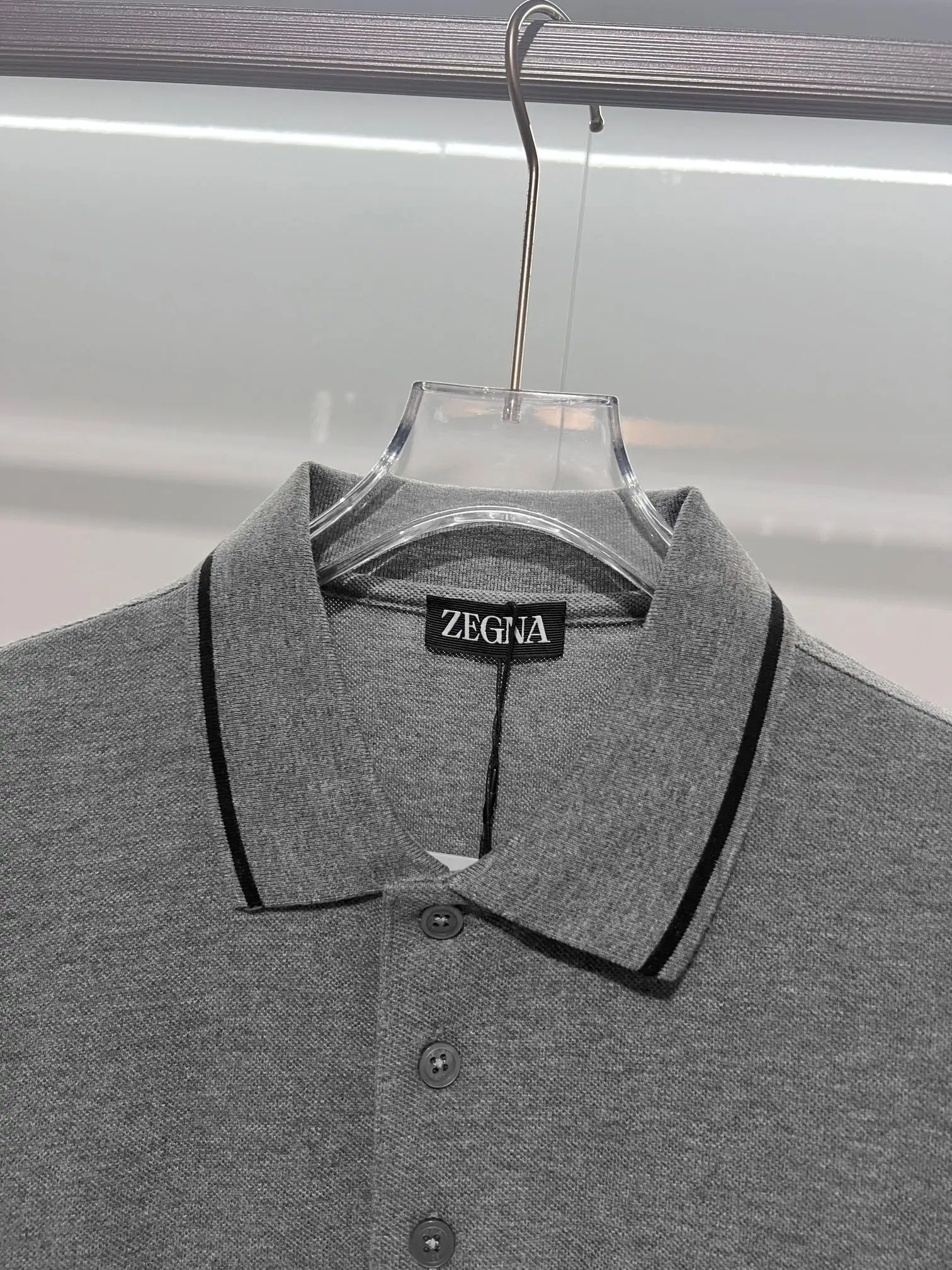 Logo-Embroidered Cotton-Piqué Polo Shirt D15013060 — view 6