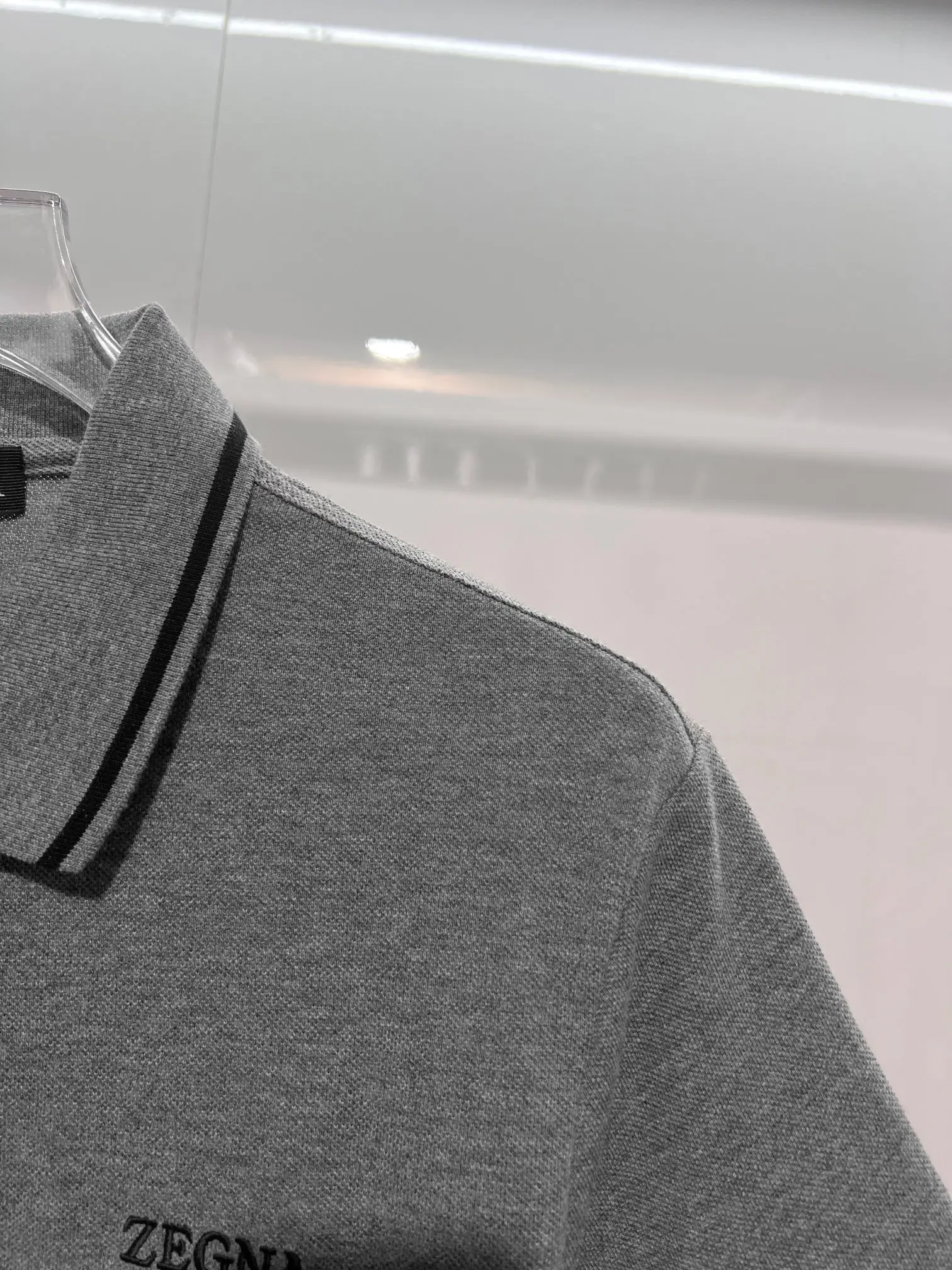 Logo-Embroidered Cotton-Piqué Polo Shirt D15013060 — view 7