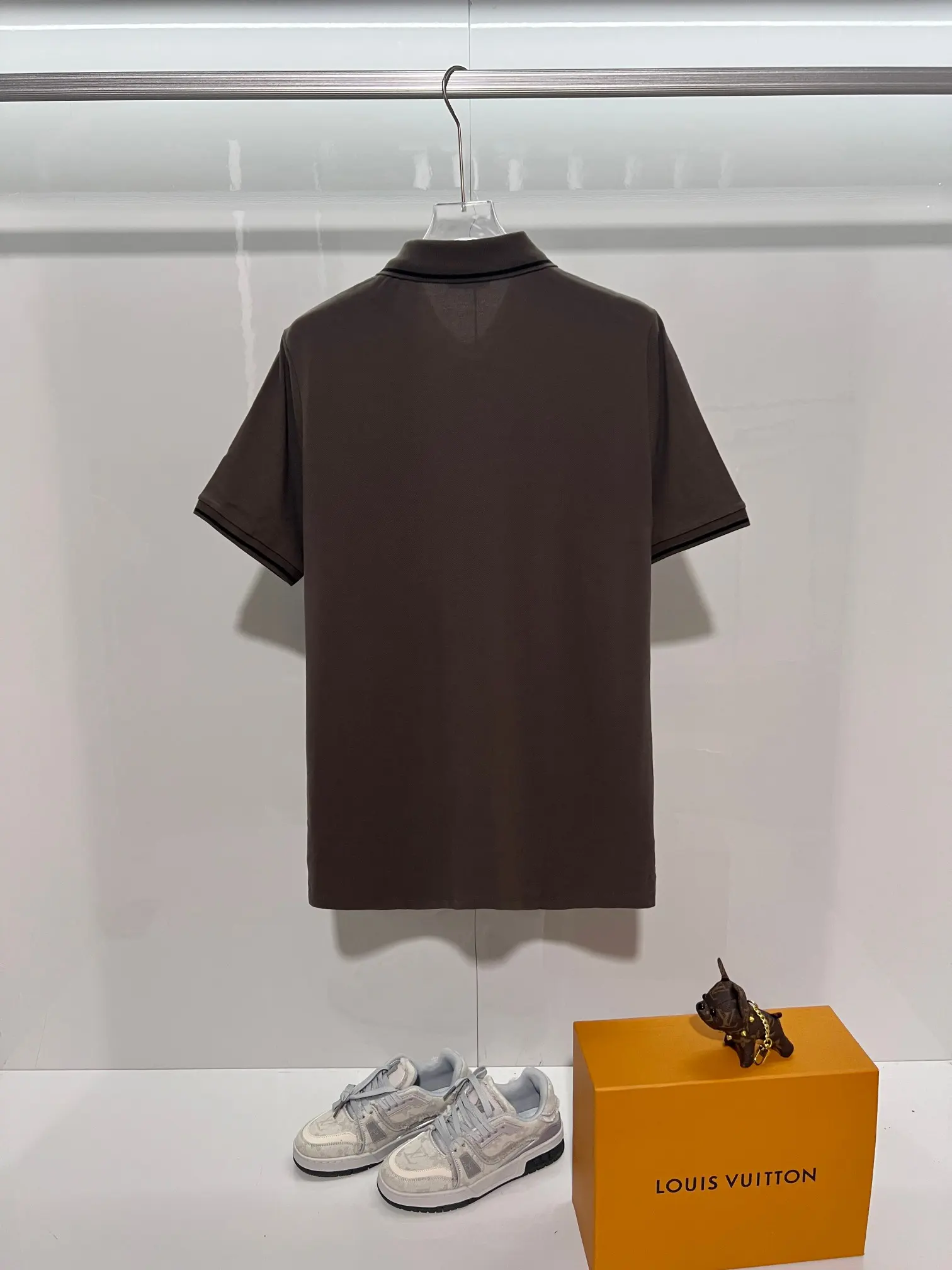 Zegna Logo-Embroidered Cotton-Piqué Polo Shirt D15013061 — view 2