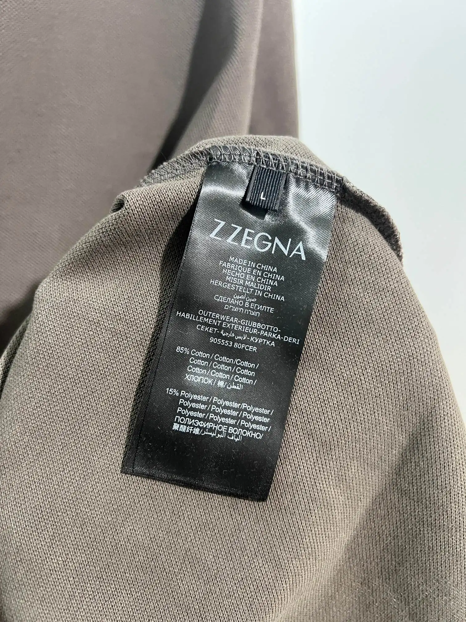 Zegna Logo-Embroidered Cotton-Piqué Polo Shirt D15013061 — view 10