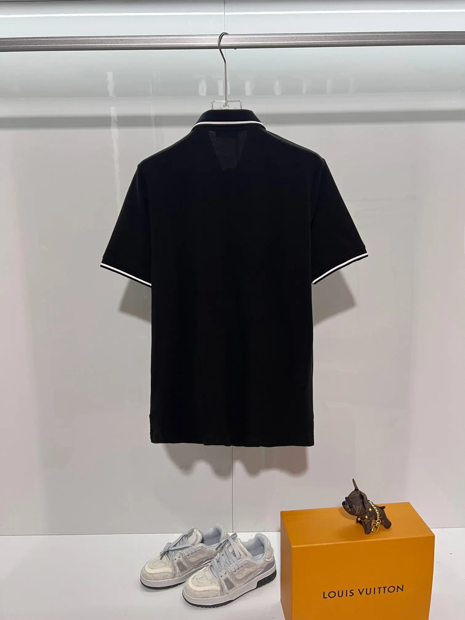 Logo-Embroidered Piqué Cotton Polo Shirt D15013062 — view 2