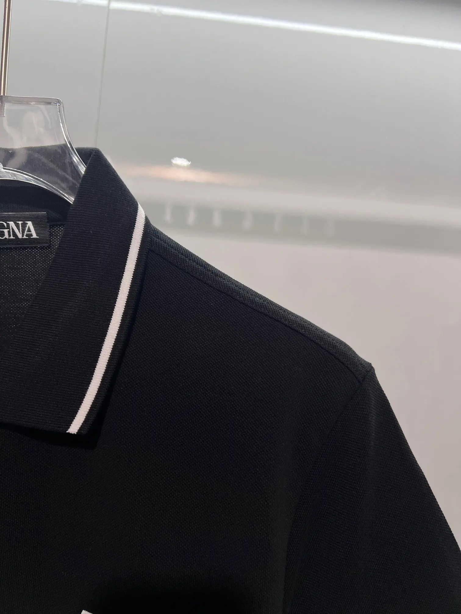 Logo-Embroidered Piqué Cotton Polo Shirt D15013062 — view 7