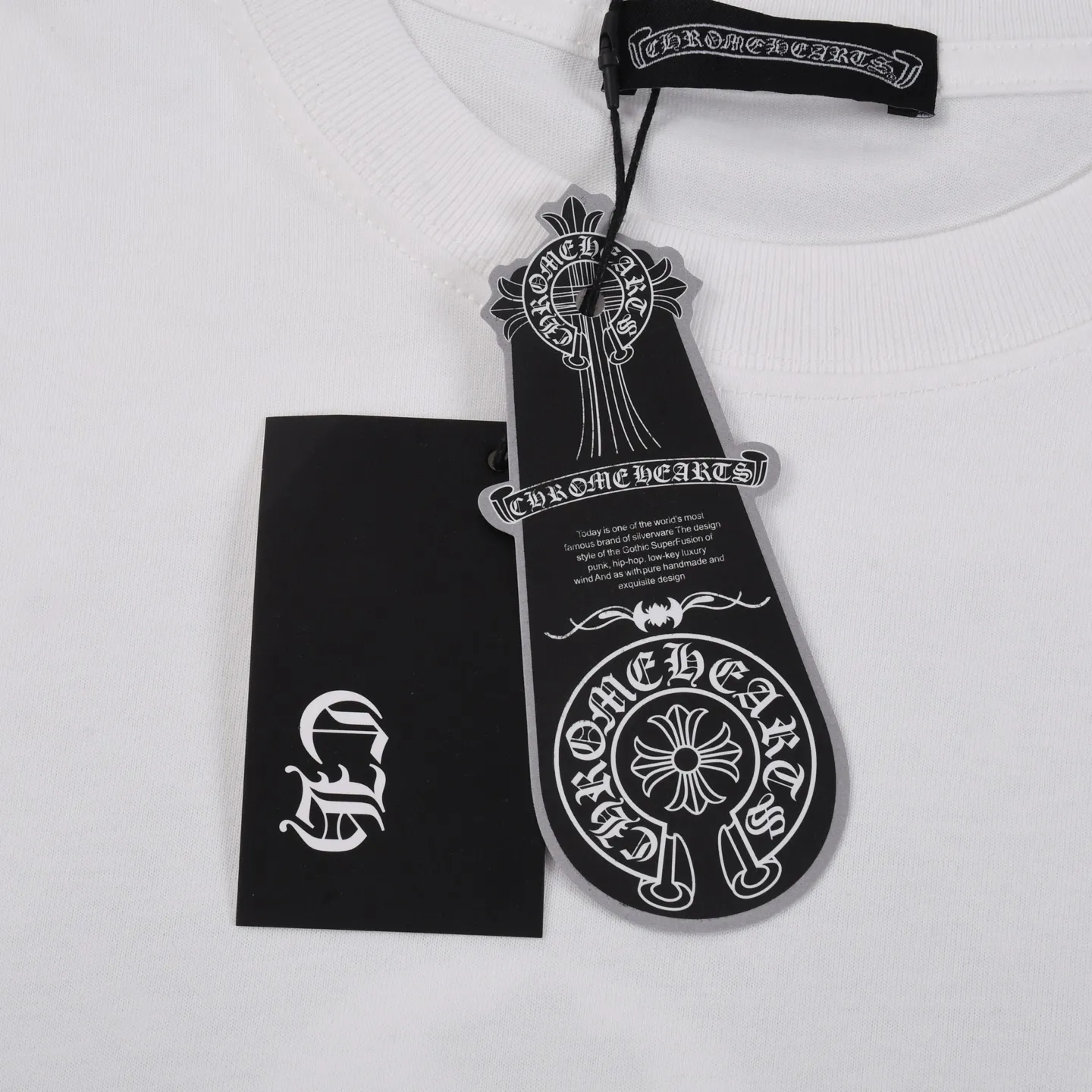 Chrome Hearts Vinyl Factory Logo Cotton T-Shirt D15512819 — view 5