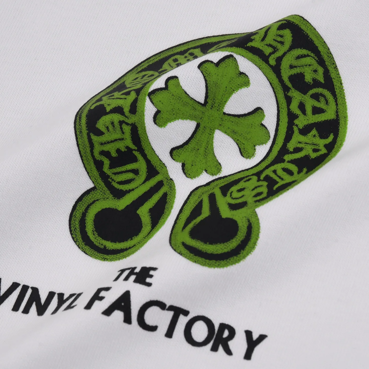 Chrome Hearts Vinyl Factory Logo Cotton T-Shirt D15512819 — view 6