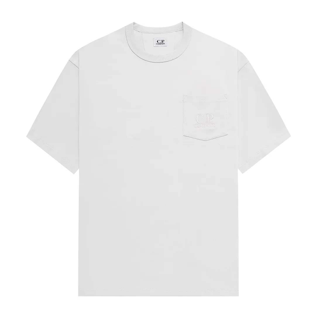 Embroidered Logo Cotton Pocket T-Shirt D15512815