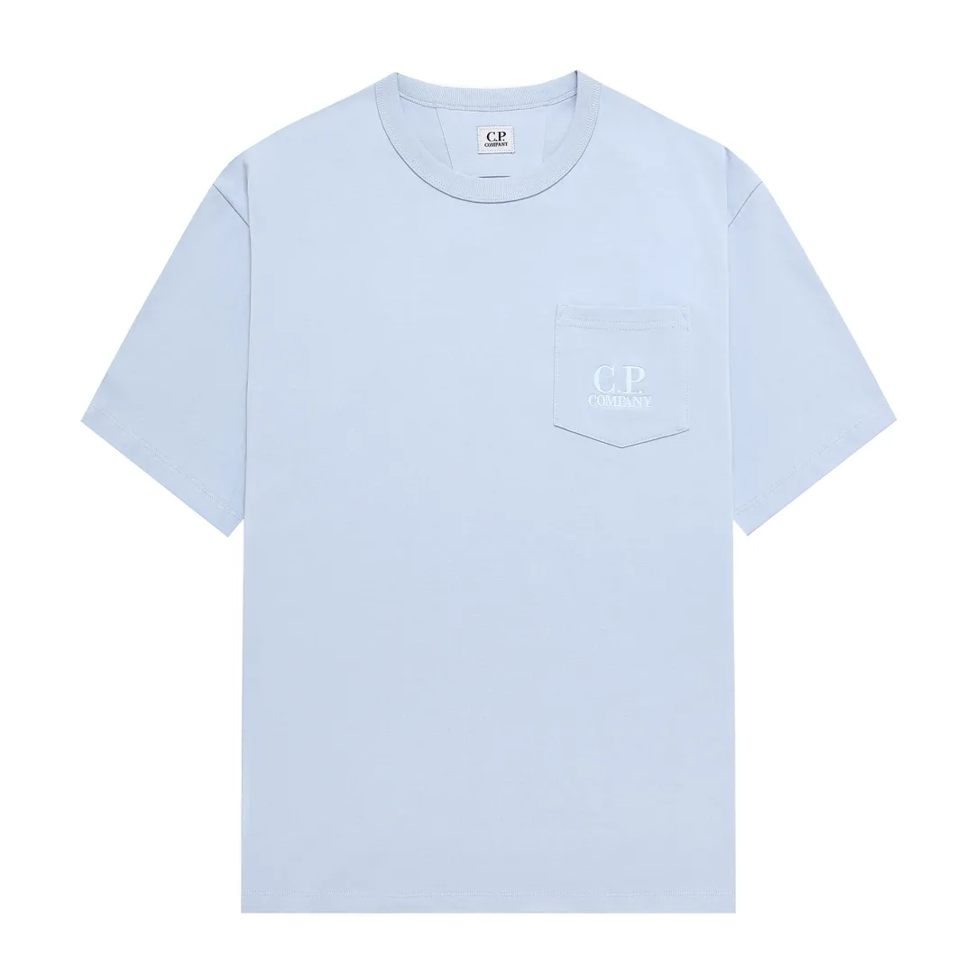 Embroidered Logo Cotton Pocket T-Shirt D15512816