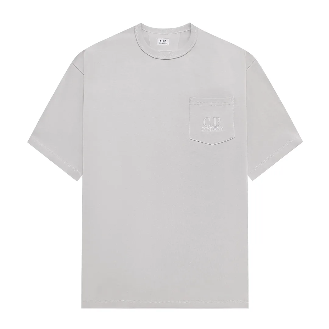 Embroidered Logo Cotton Pocket T-Shirt D15512817