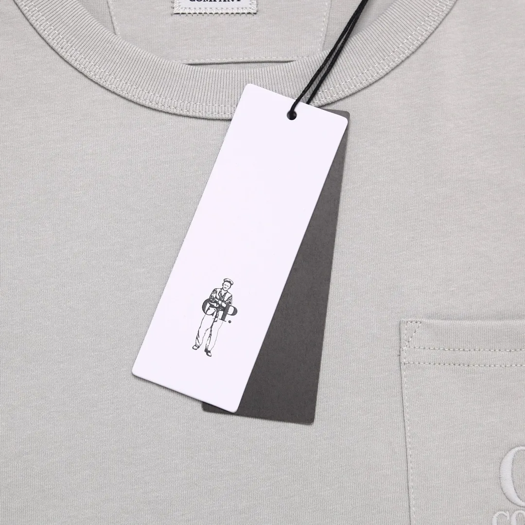 Embroidered Logo Cotton Pocket T-Shirt D15512817 — view 8