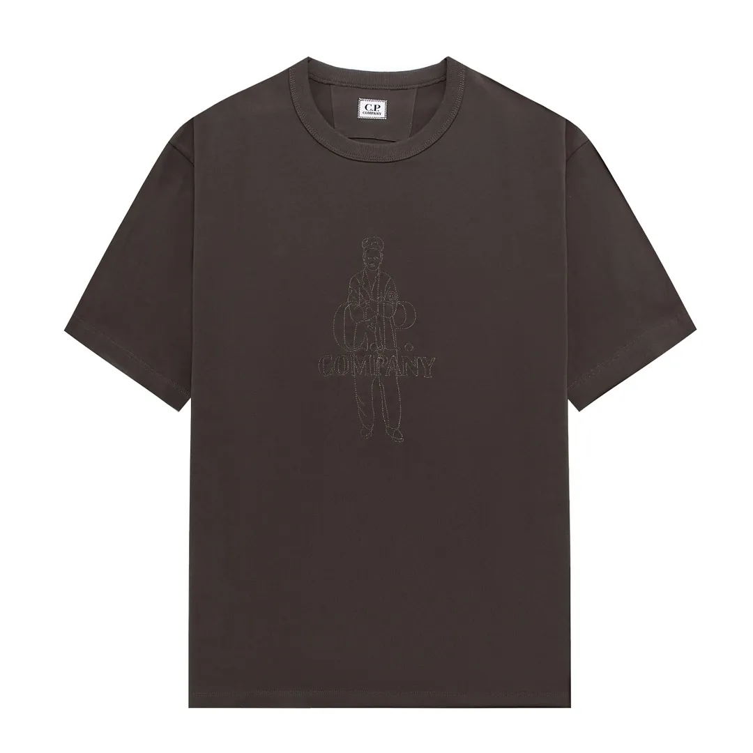 Embroidered Cotton Jersey T-Shirt D15512813