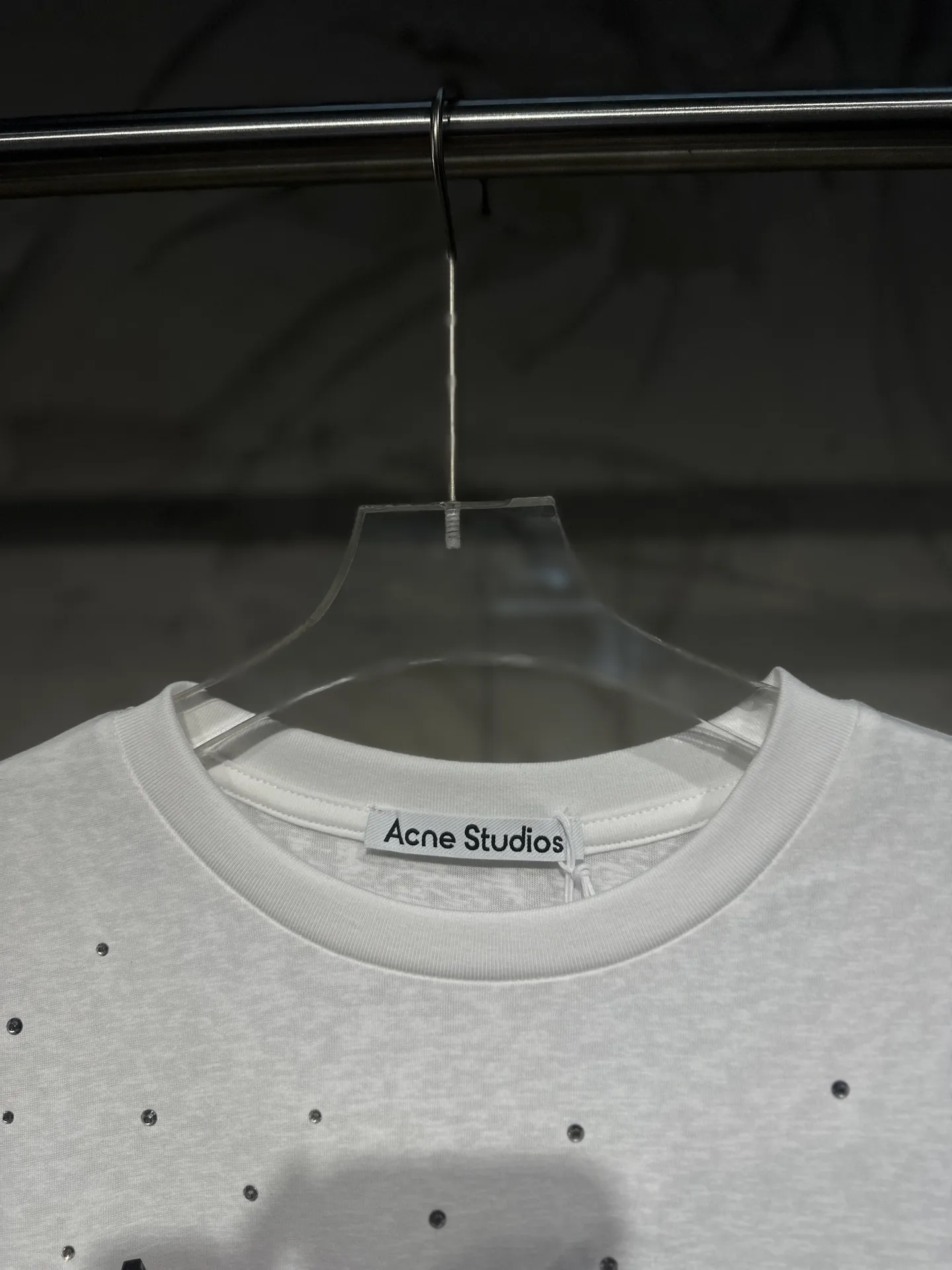 1996 Rhinestone Logo Long-Sleeve T-Shirt D15523052 — view 2