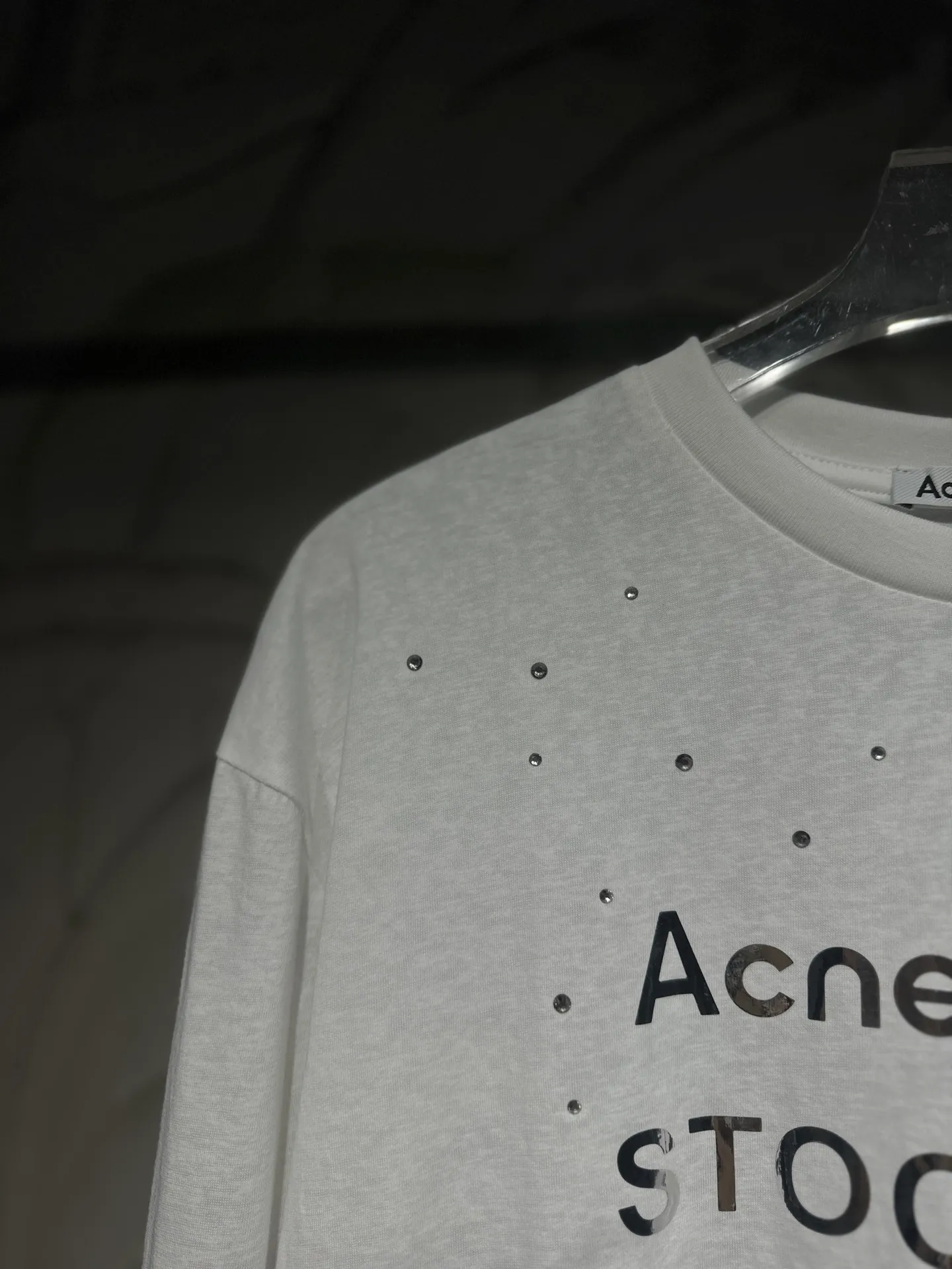 1996 Rhinestone Logo Long-Sleeve T-Shirt D15523052 — view 4