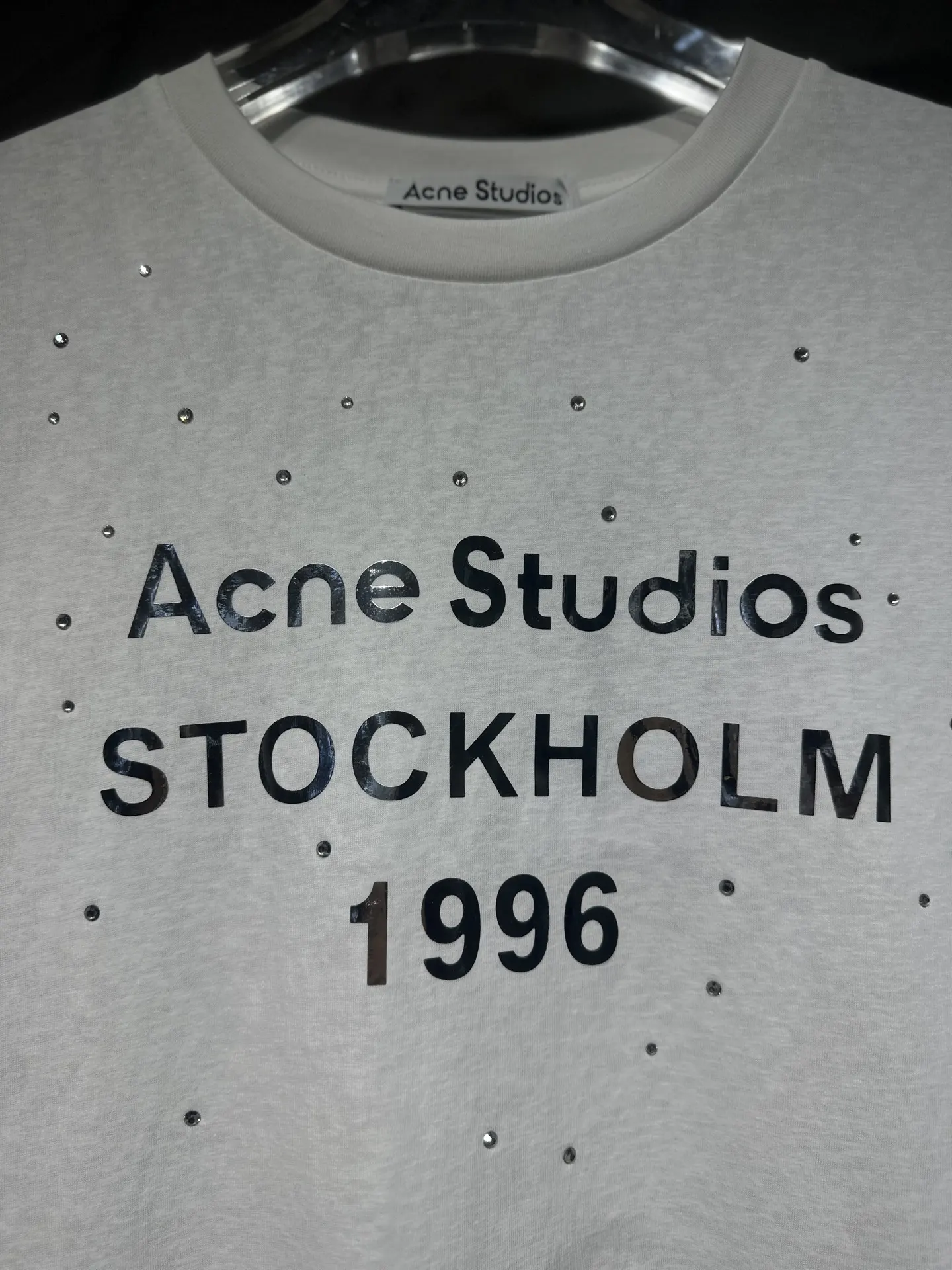 1996 Rhinestone Logo Long-Sleeve T-Shirt D15523052 — view 6
