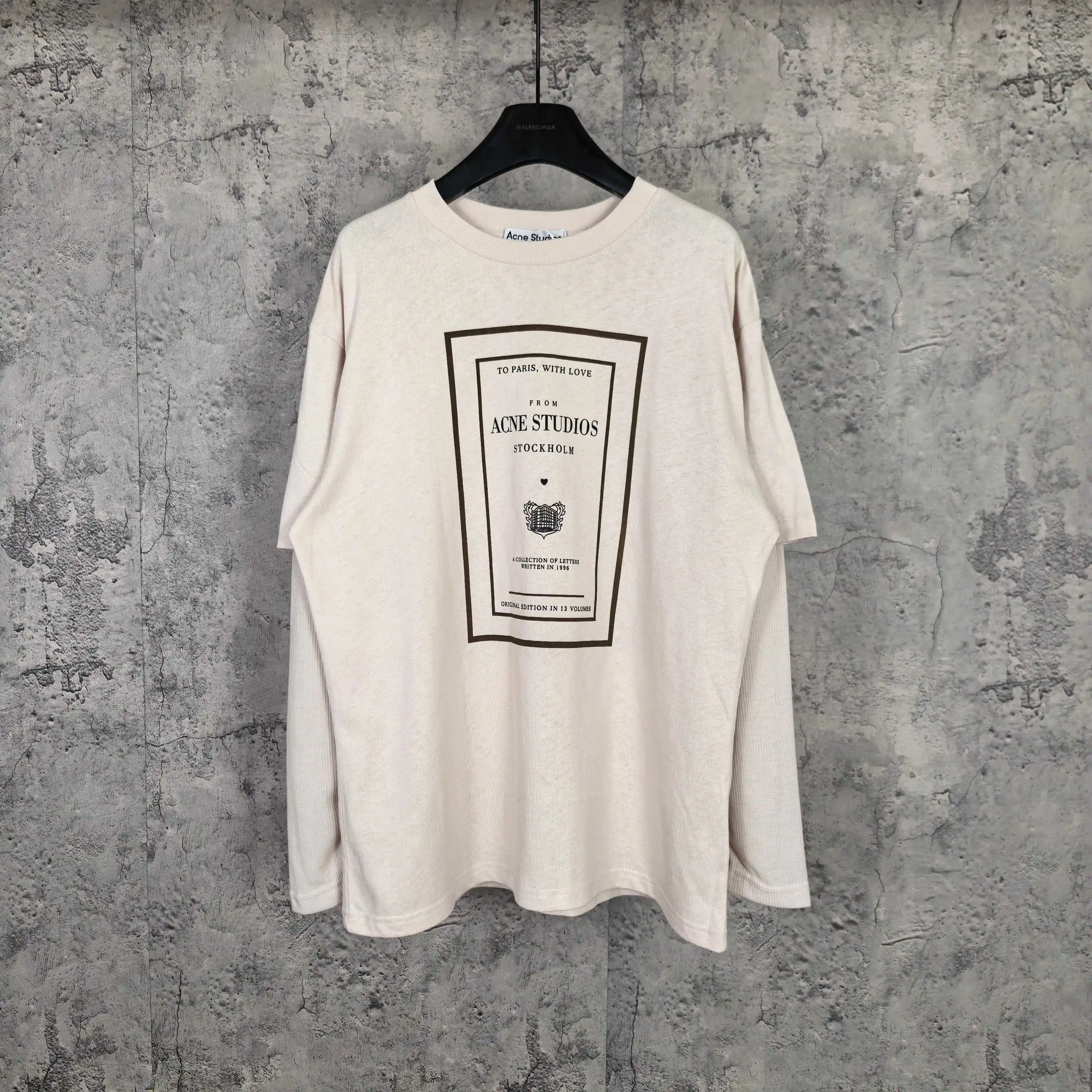 Logo Graphic Layered Long-Sleeve T-Shirt D15523225