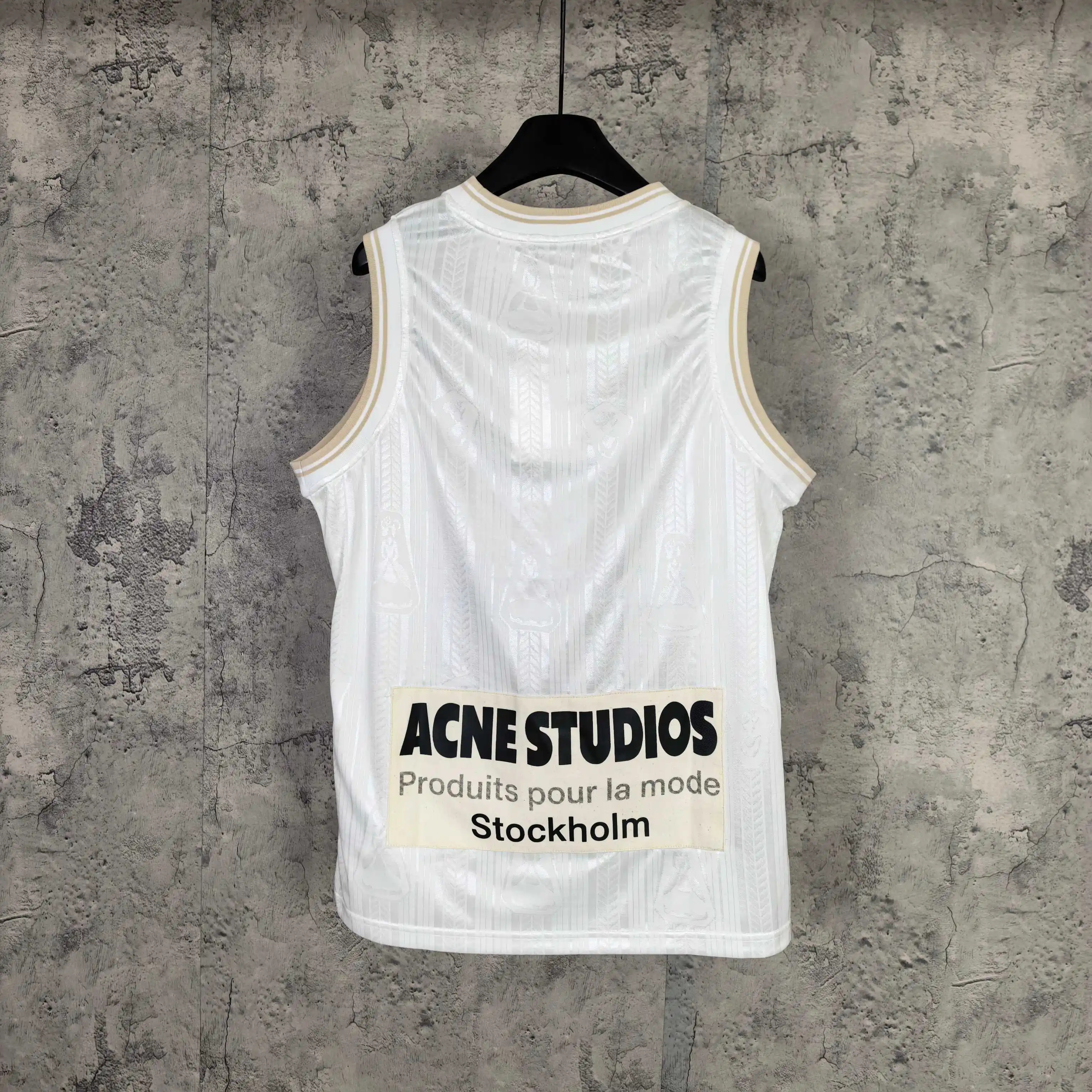 Logo Print Basketball Jersey Tank Top D15523278 — view 2