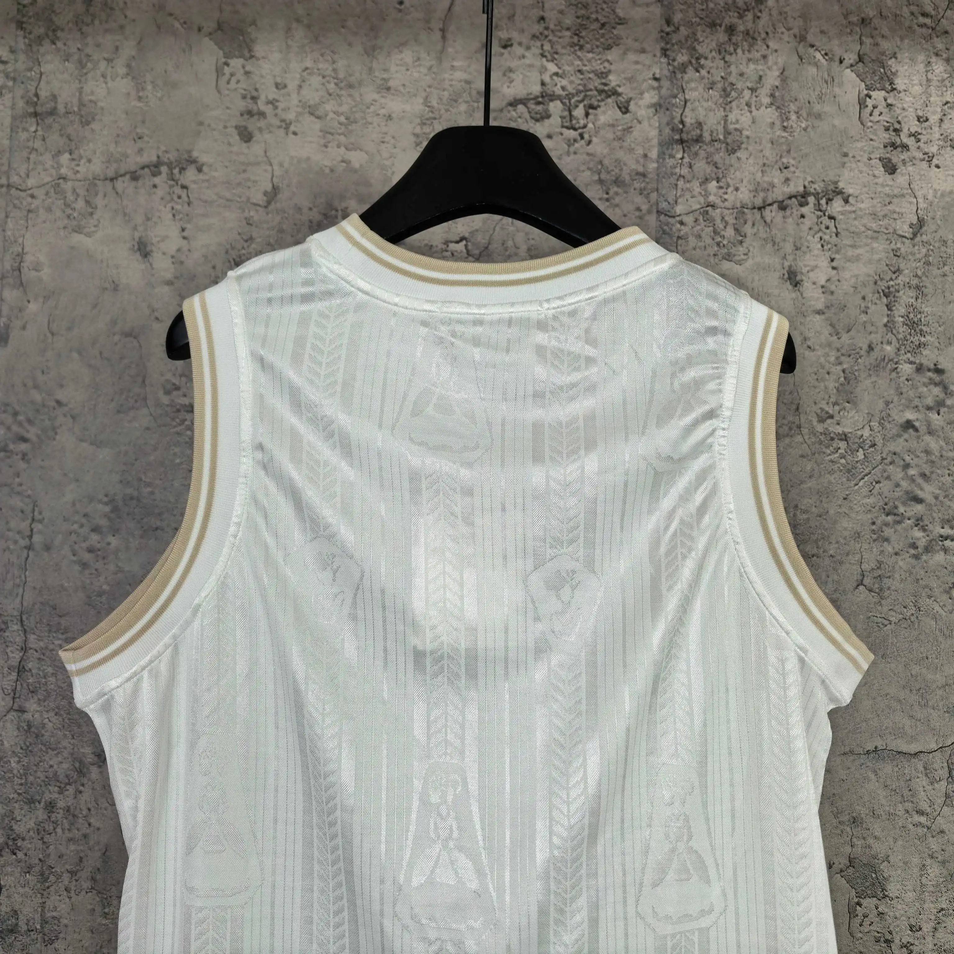 Logo Print Basketball Jersey Tank Top D15523278 — view 6