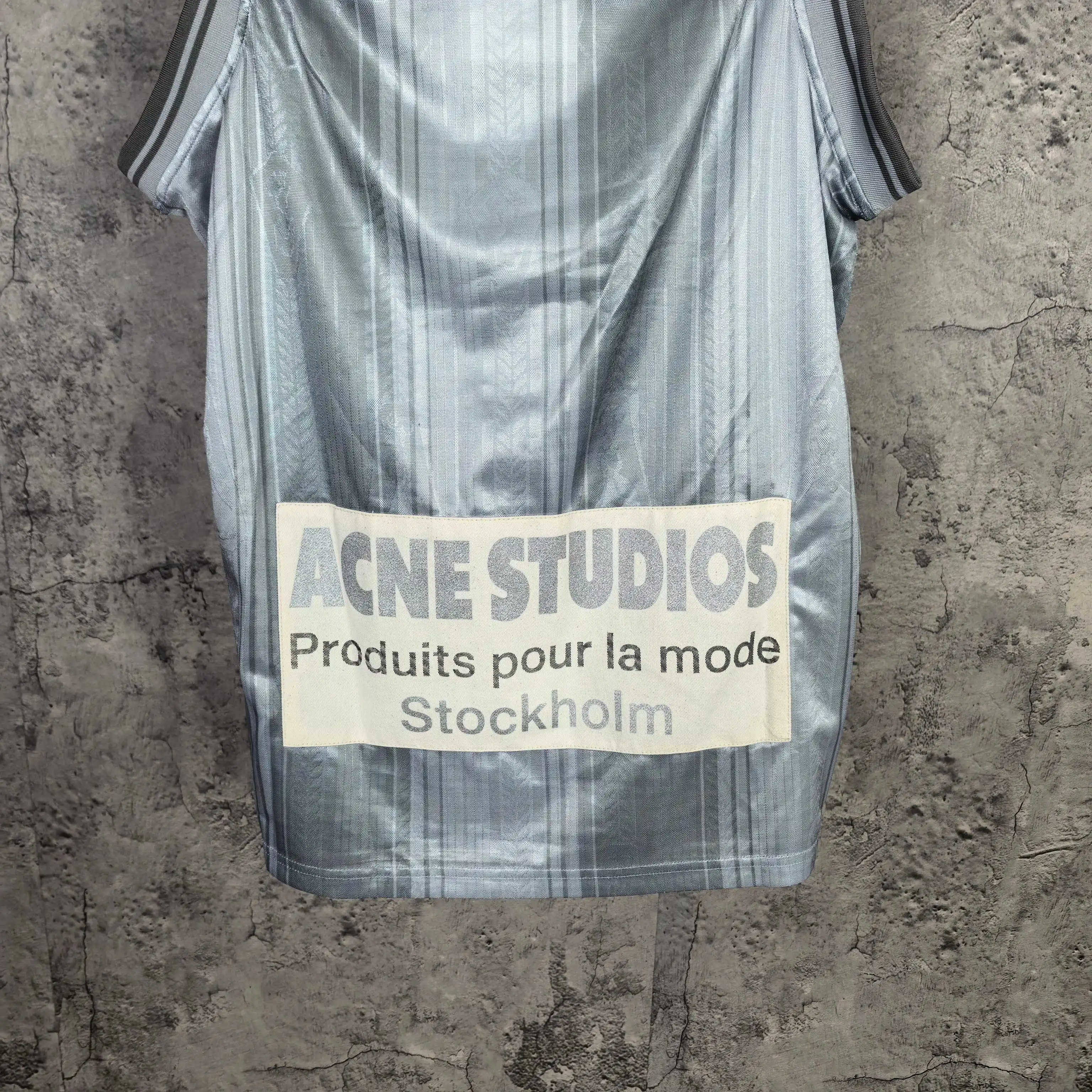 Logo-Print Mesh Football Jersey Vest D15523279 — view 12