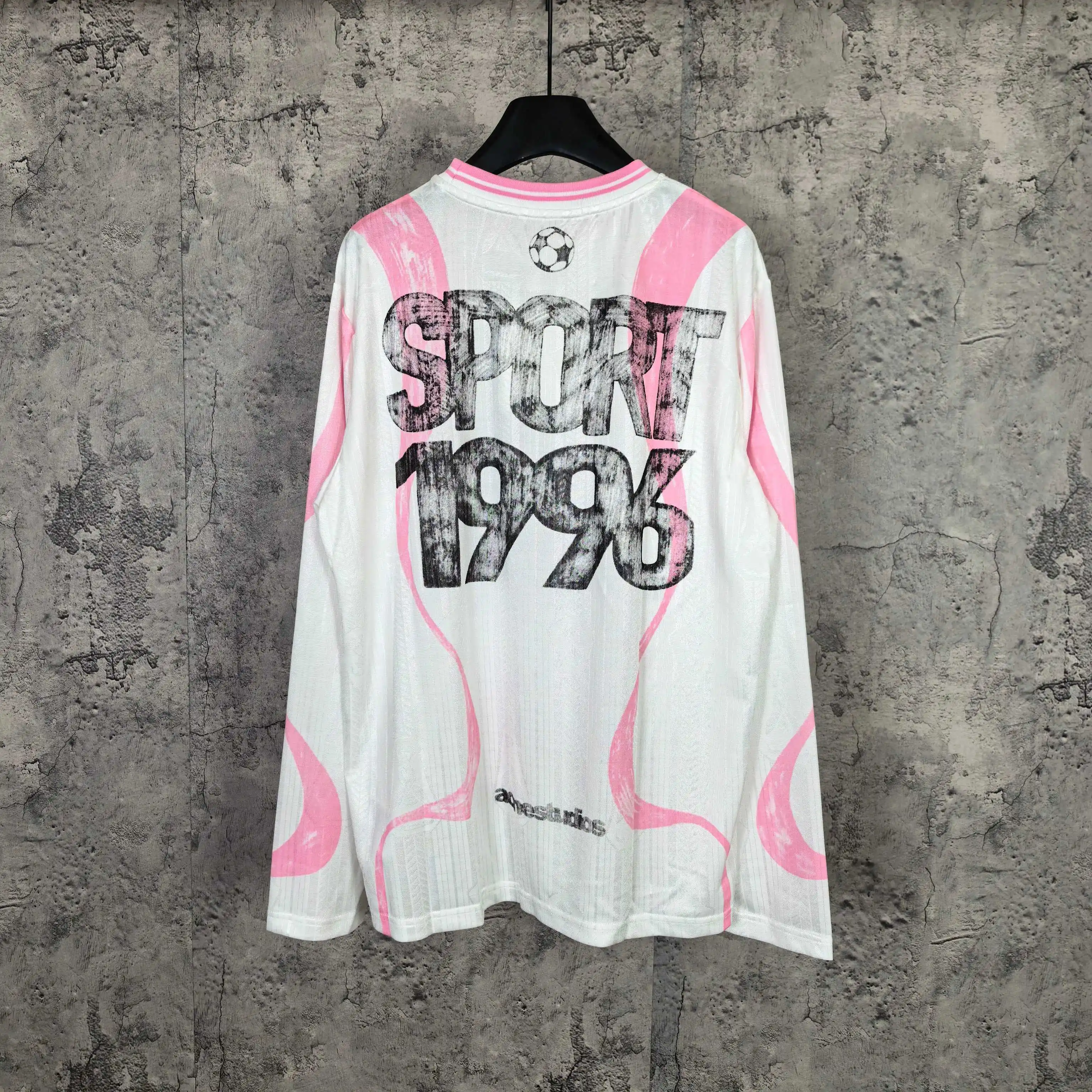 Graphic Print Long-Sleeve Football Jersey D15523255 — view 2