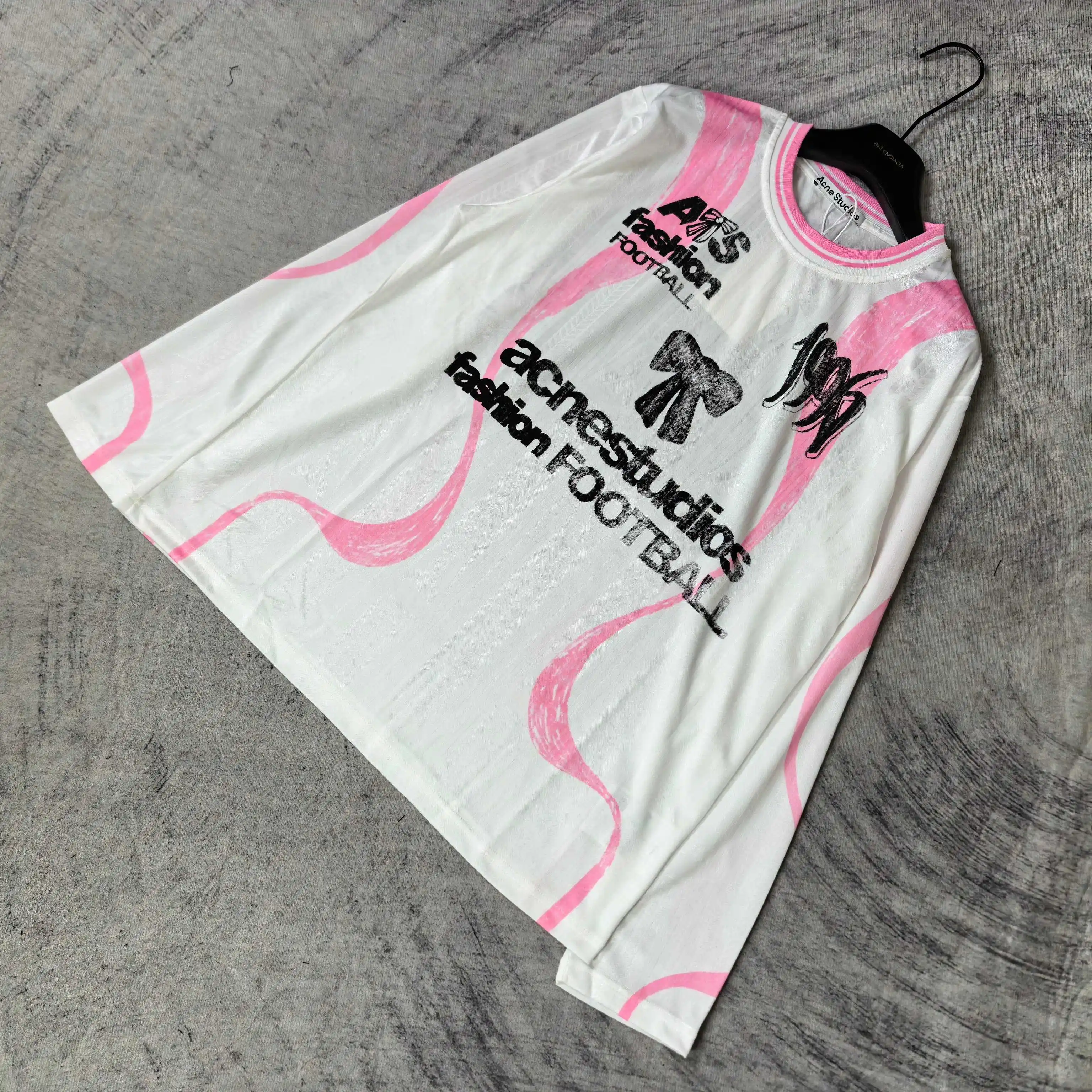 Graphic Print Long-Sleeve Football Jersey D15523255 — view 4