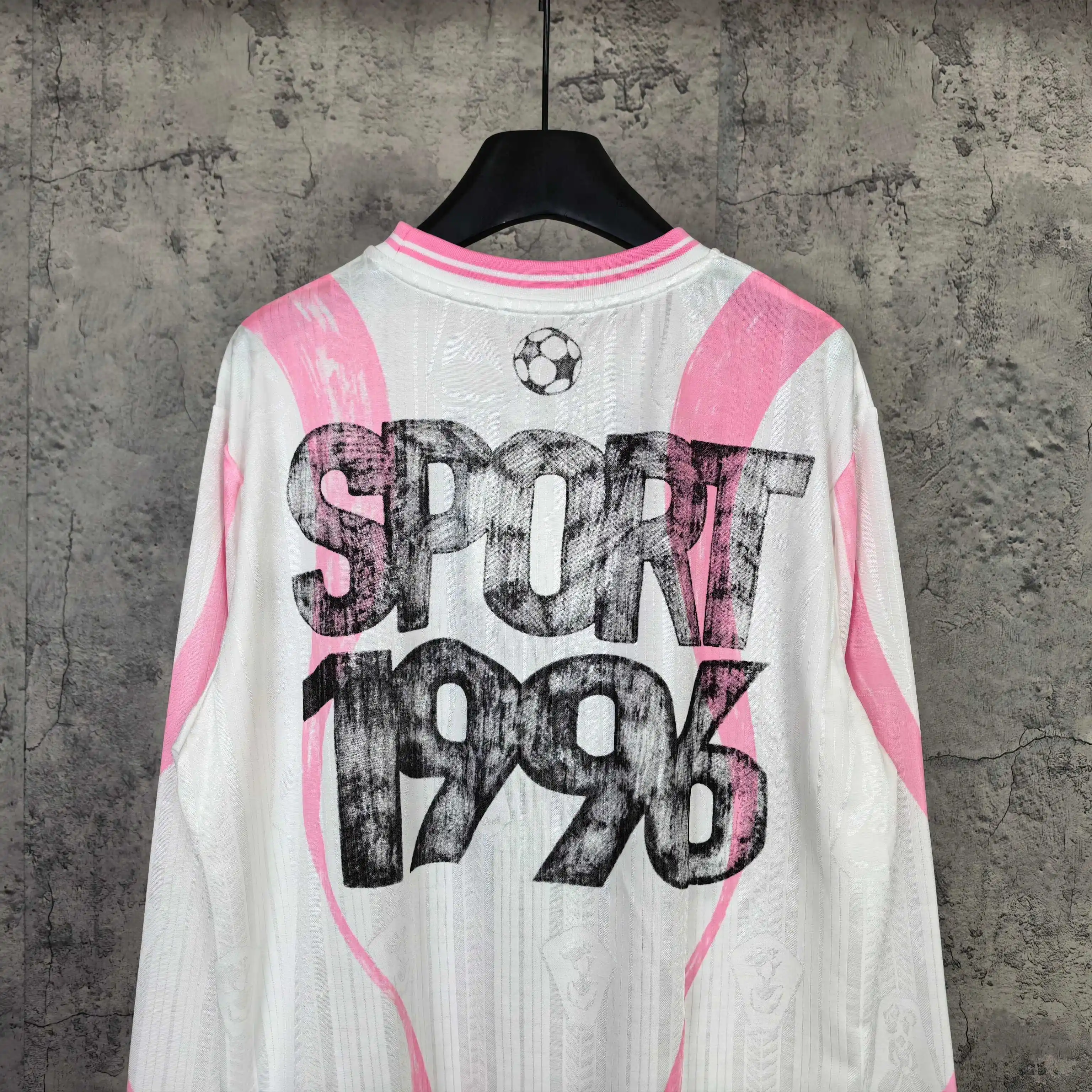 Graphic Print Long-Sleeve Football Jersey D15523255 — view 6