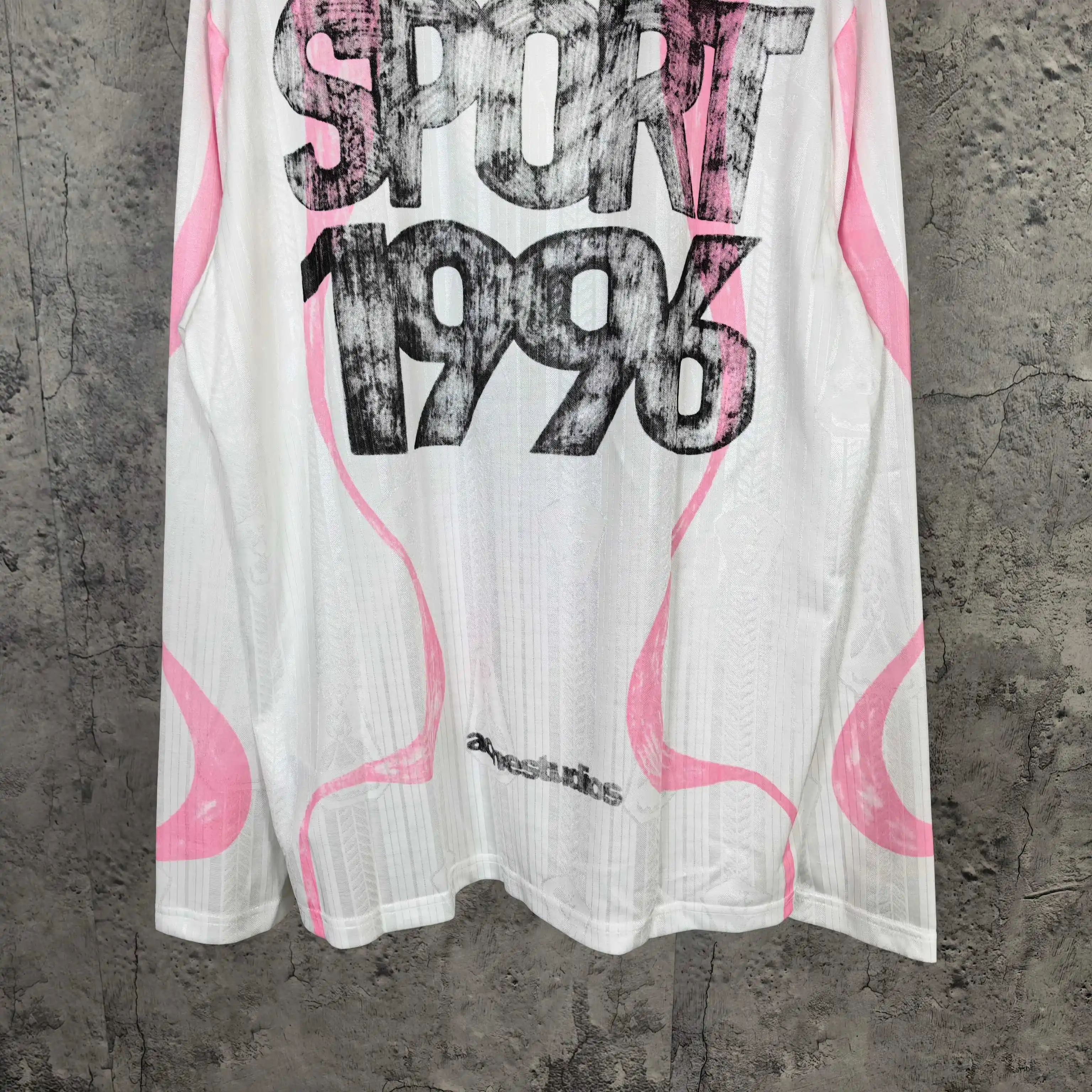 Graphic Print Long-Sleeve Football Jersey D15523255 — view 12