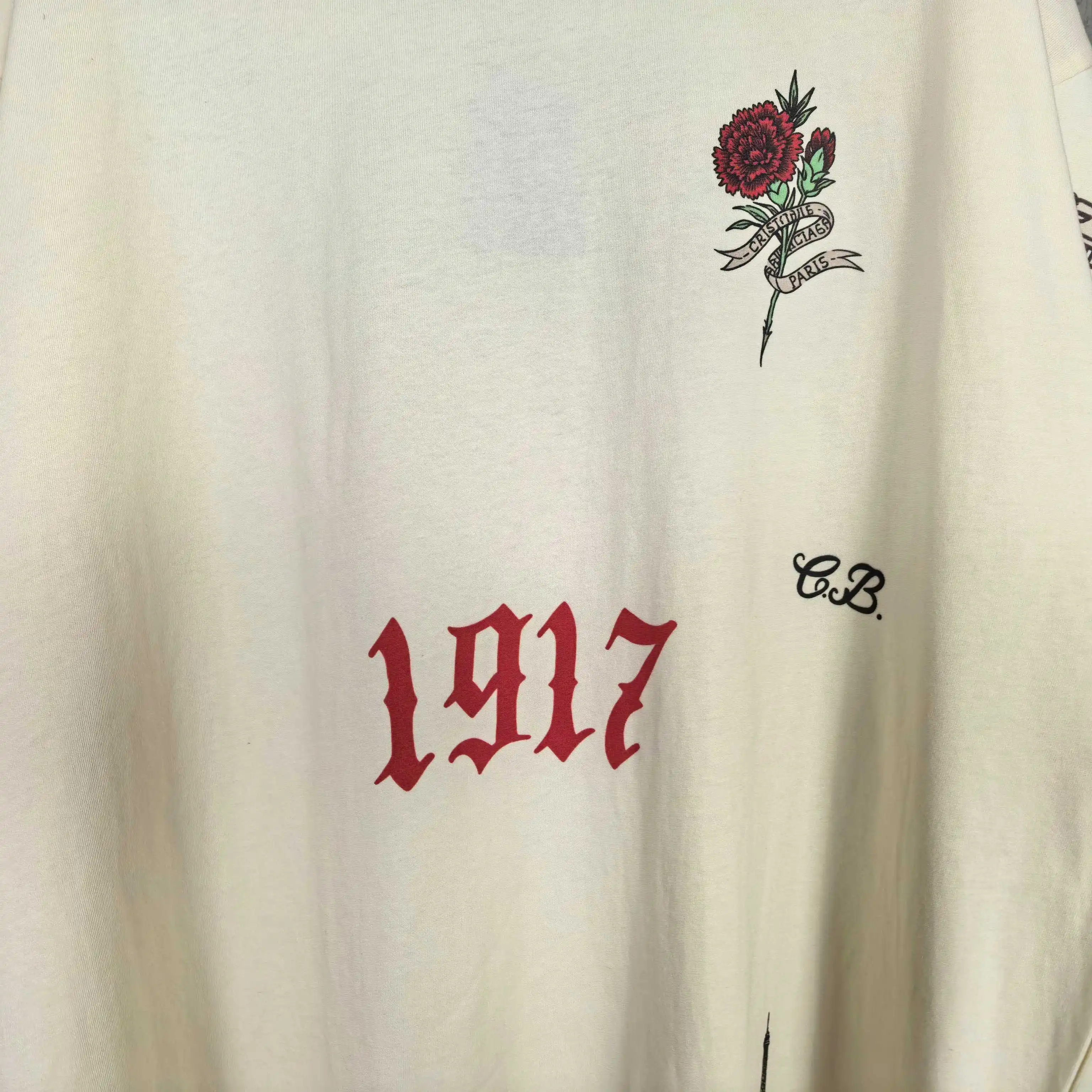 Tattoo Logo Print Medium Fit T-Shirt D15523163 — view 8