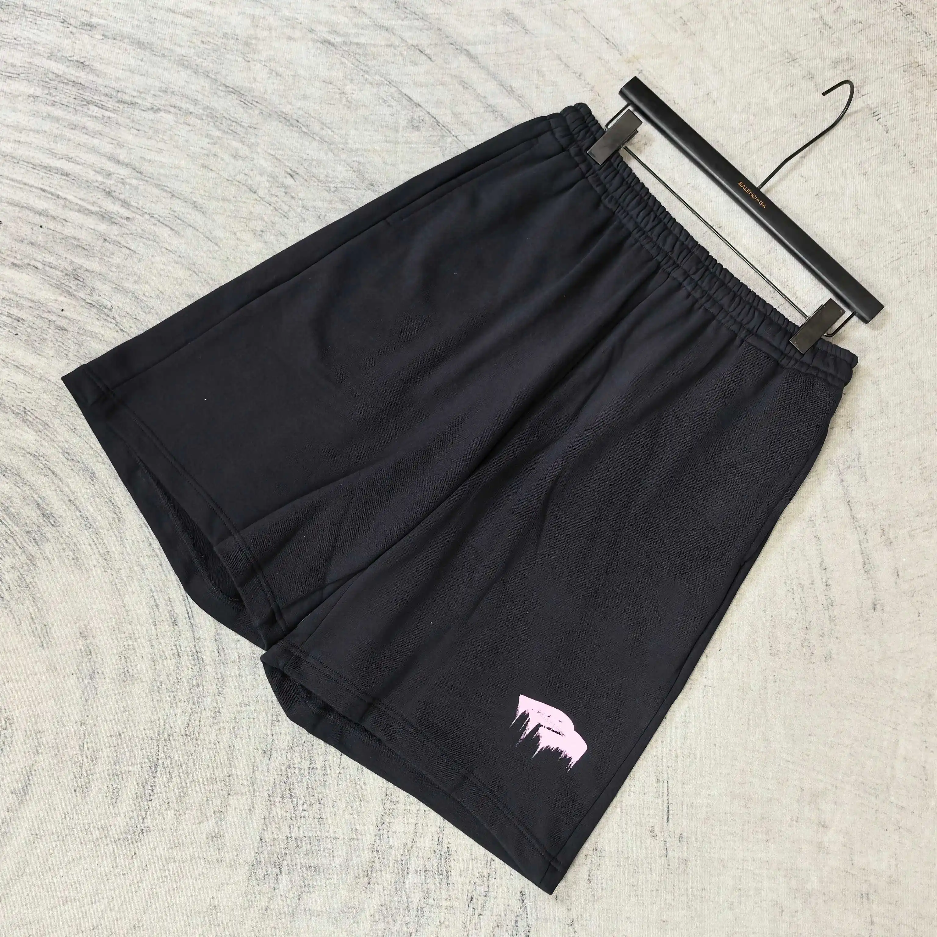 3B Logo Wet Brush Relaxed Fit Shorts D15523185 — view 4