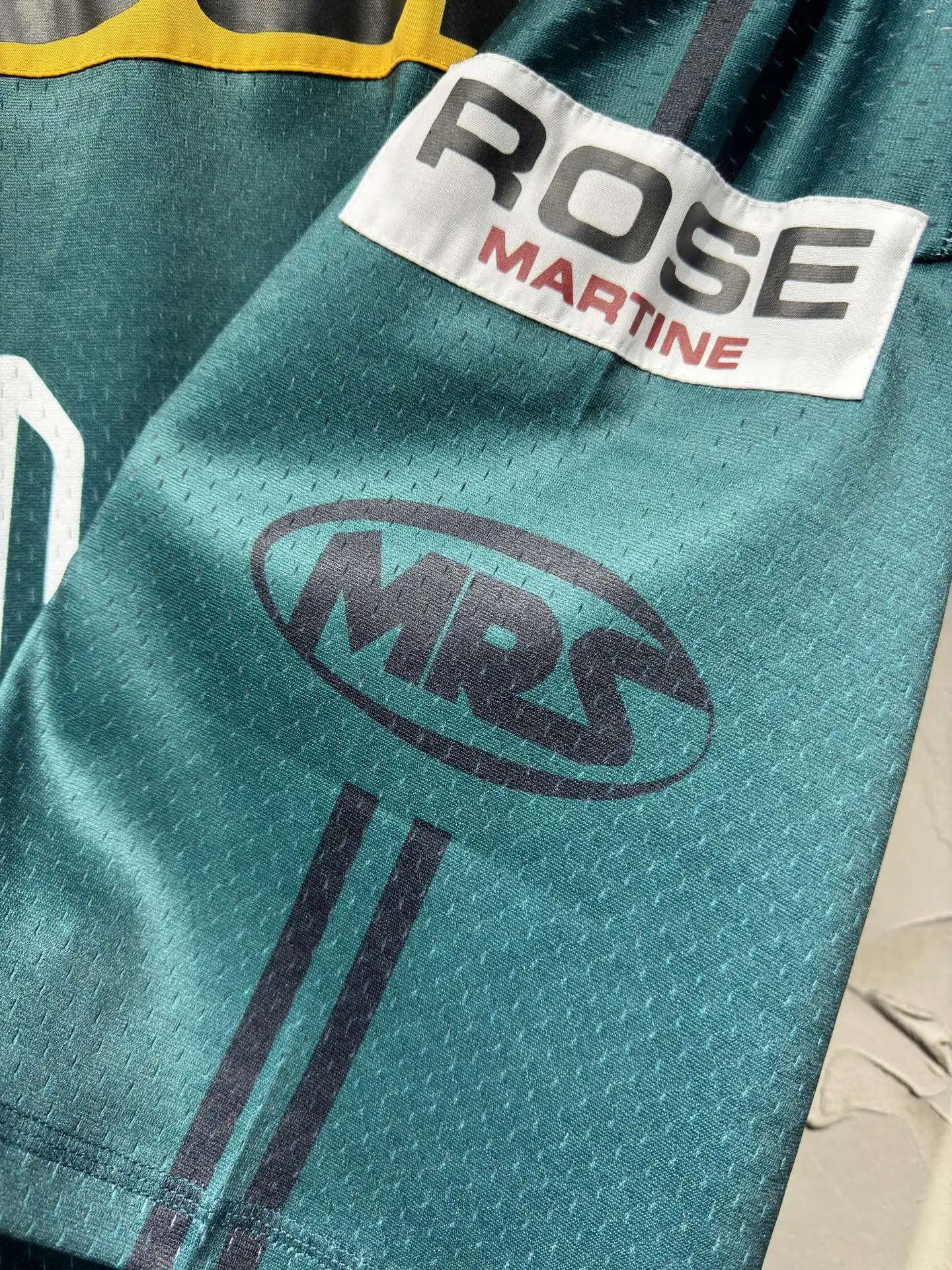 Oversized Logo-Print Mesh Football Jersey D15523038 — view 21