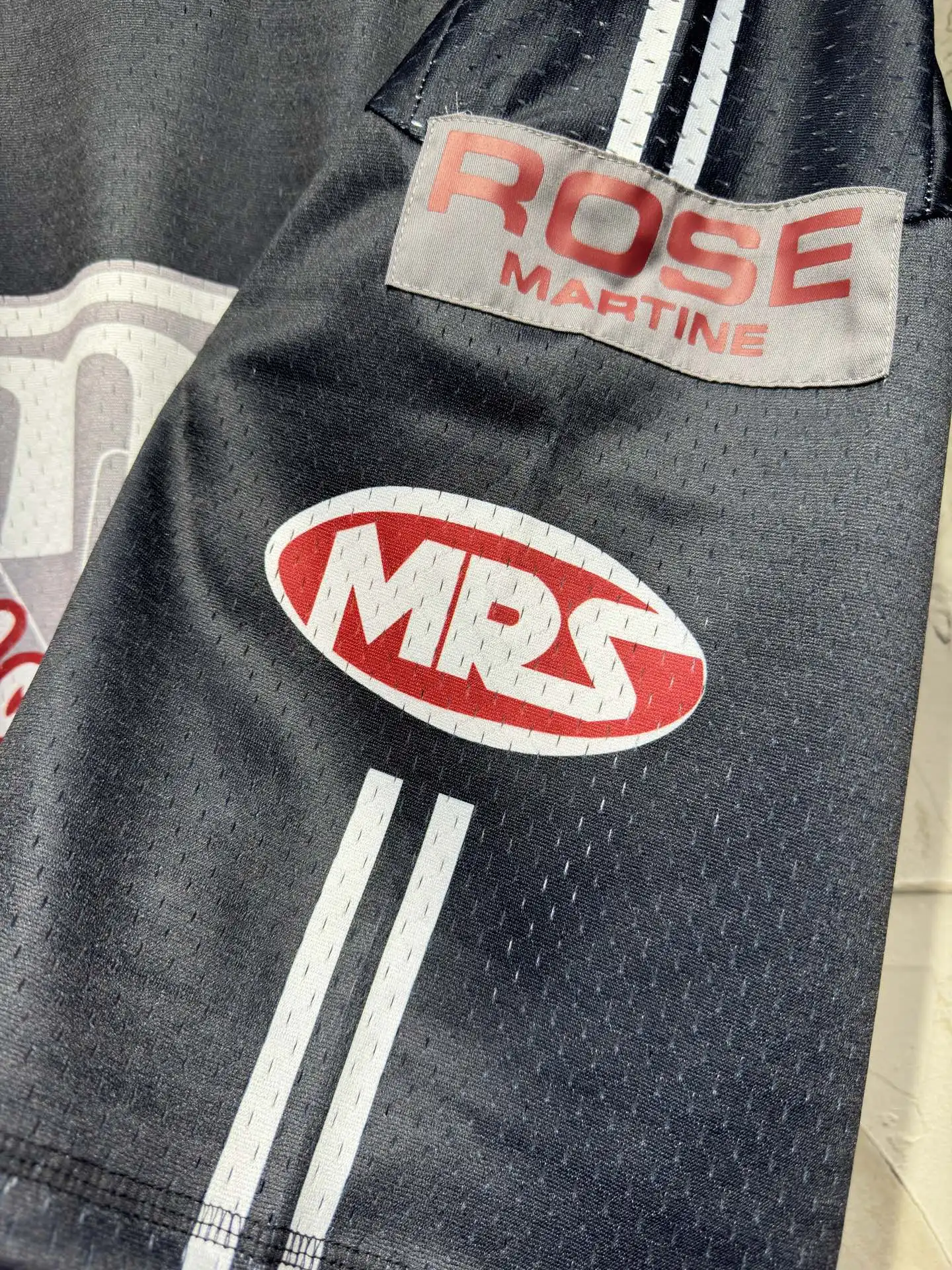 Oversized Graphic Mesh Football Jersey D15523037 — view 14