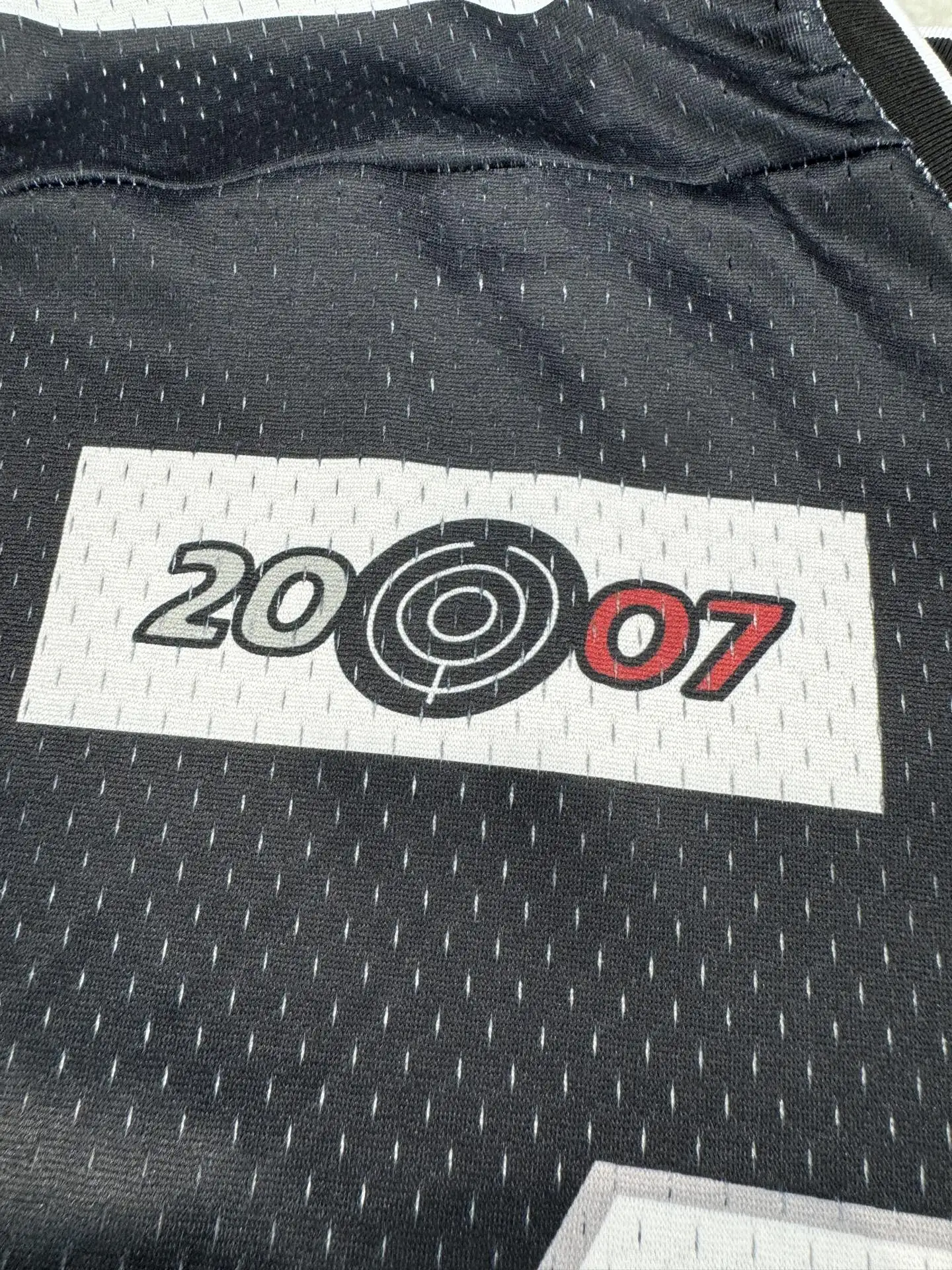 Oversized Graphic Mesh Football Jersey D15523037 — view 20