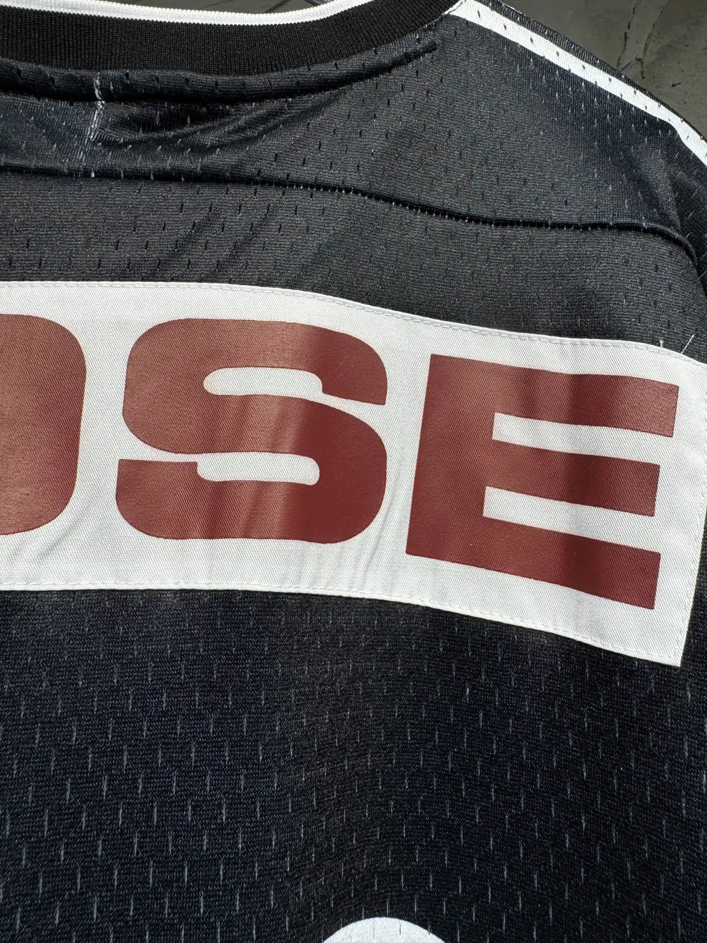 Oversized Graphic Mesh Football Jersey D15523037 — view 27