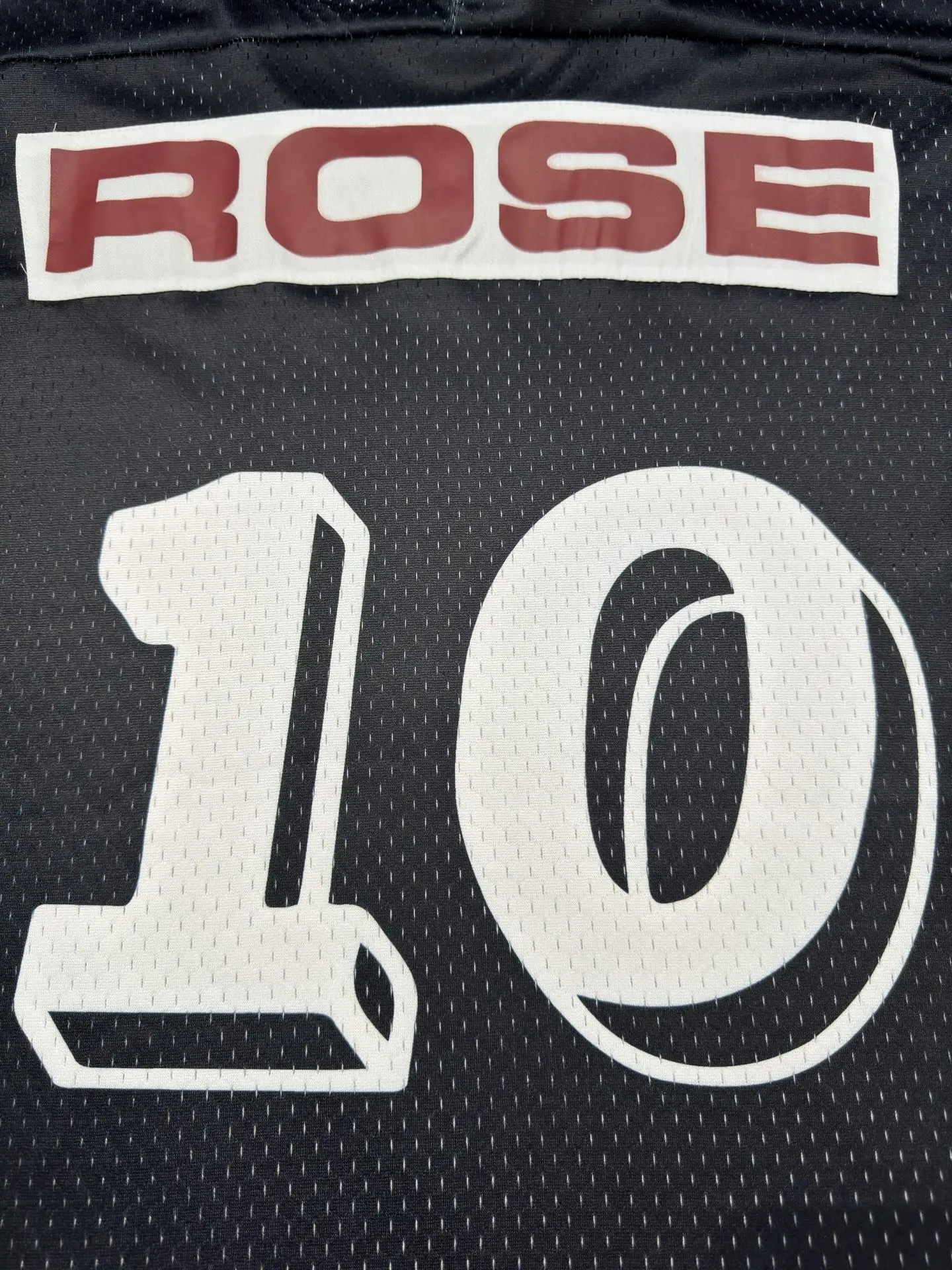 Oversized Graphic Mesh Football Jersey D15523037 — view 30