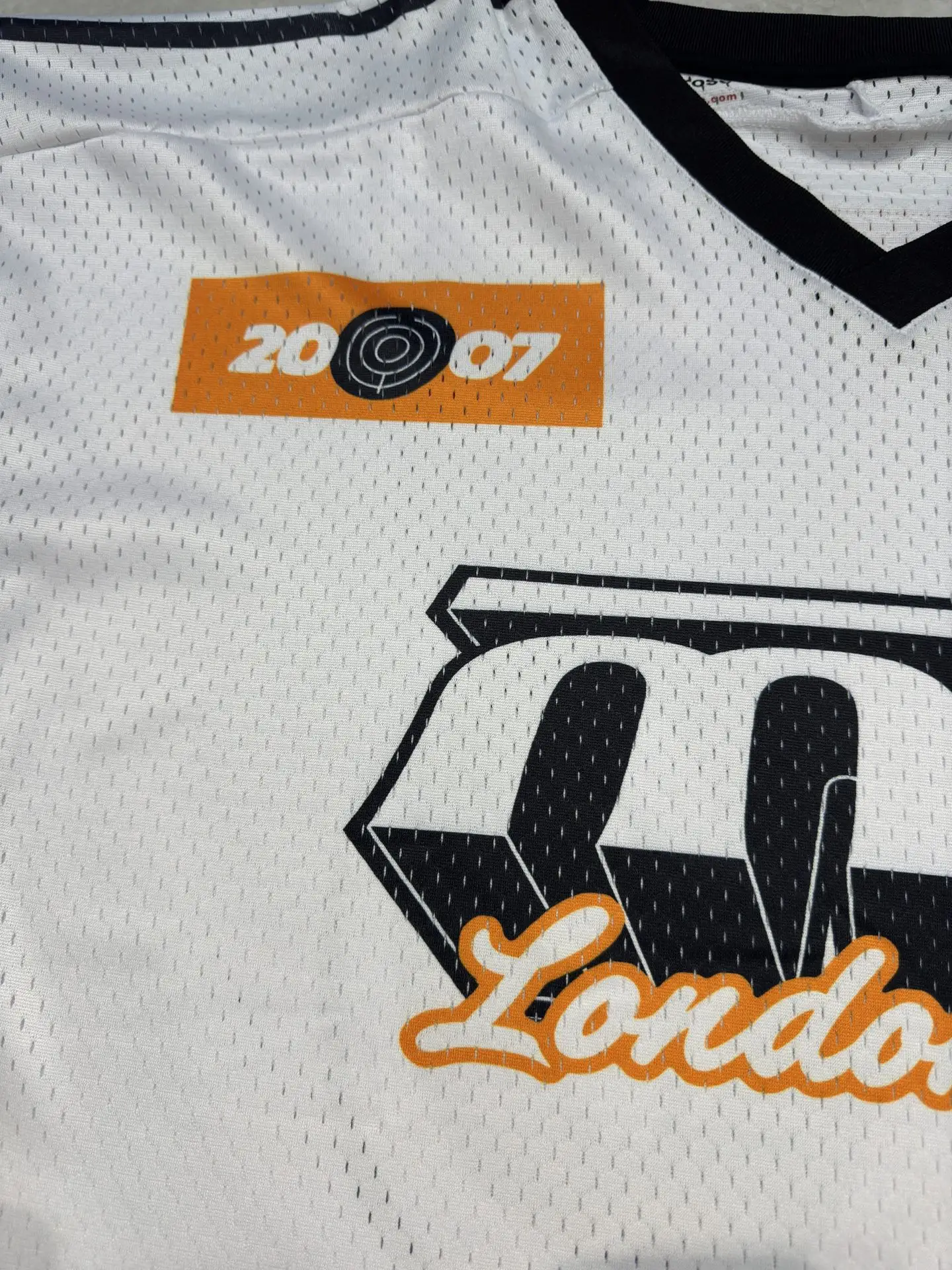 Oversized Striped Mesh Football Jersey D15523039 — view 16