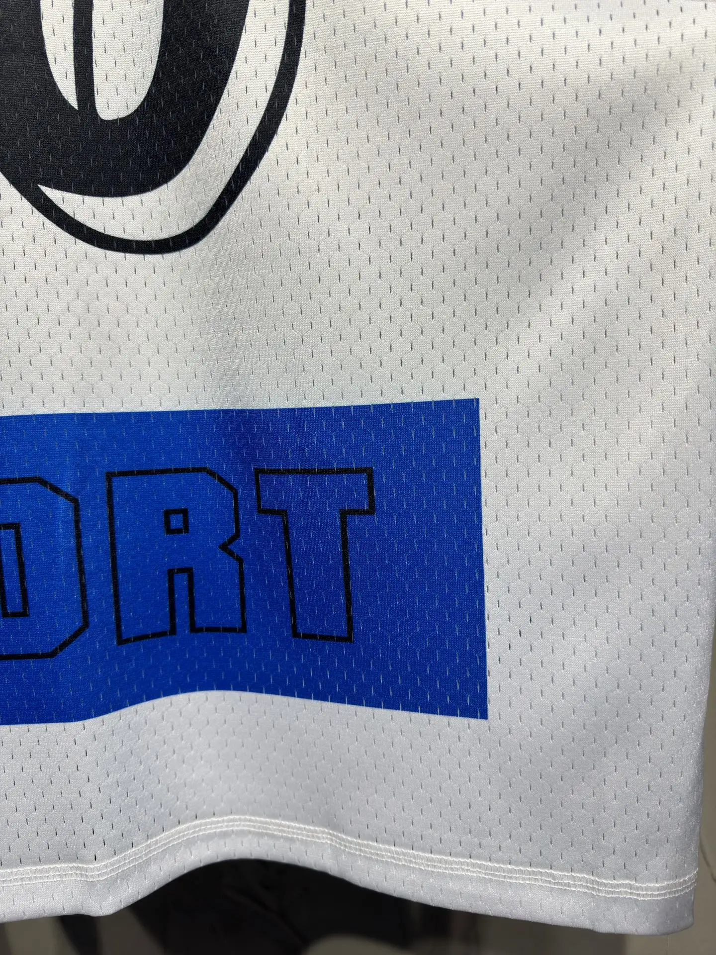 Oversized Striped Mesh Football Jersey D15523039 — view 29