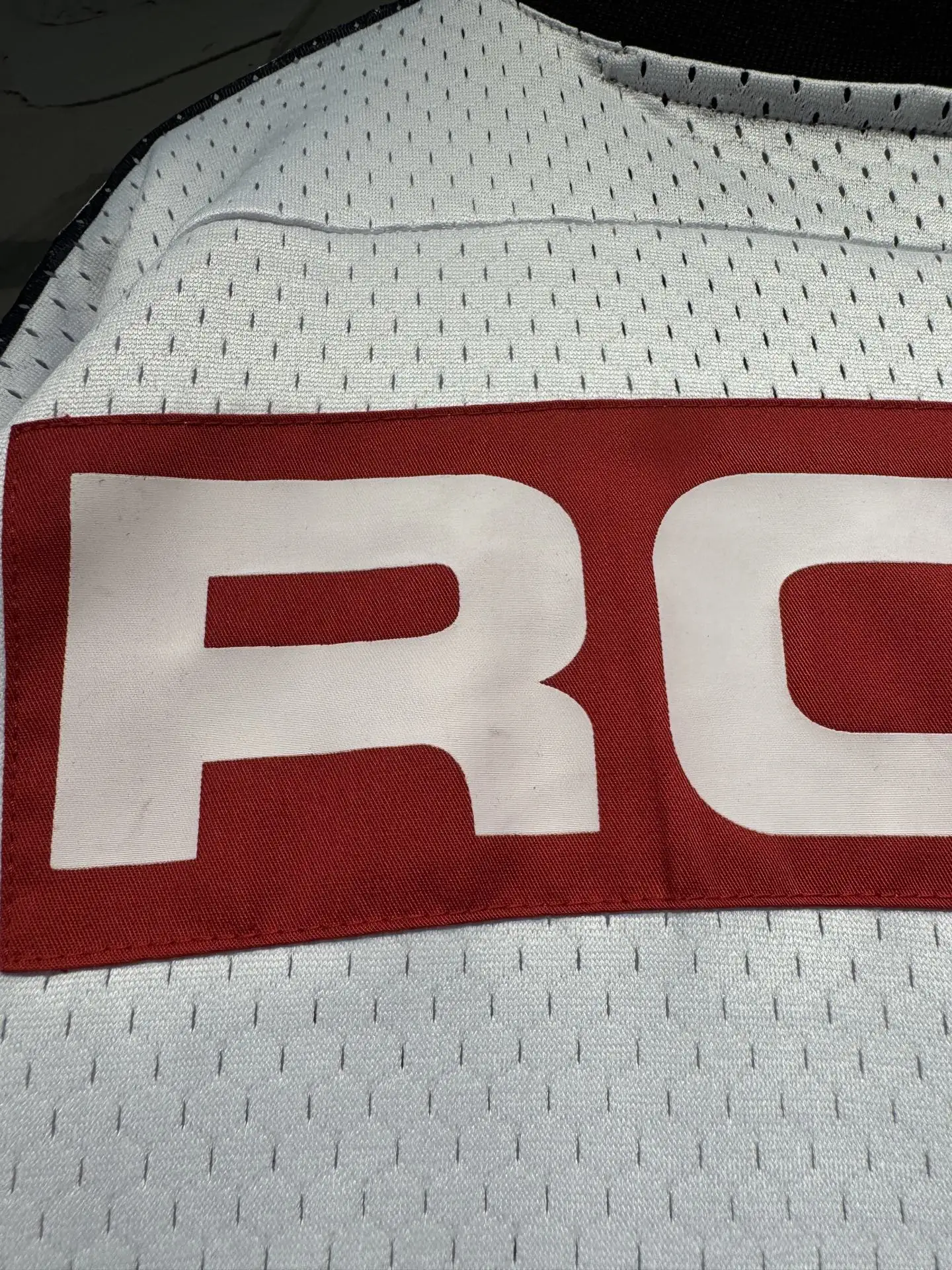 Oversized Striped Mesh Football Jersey D15523039 — view 30