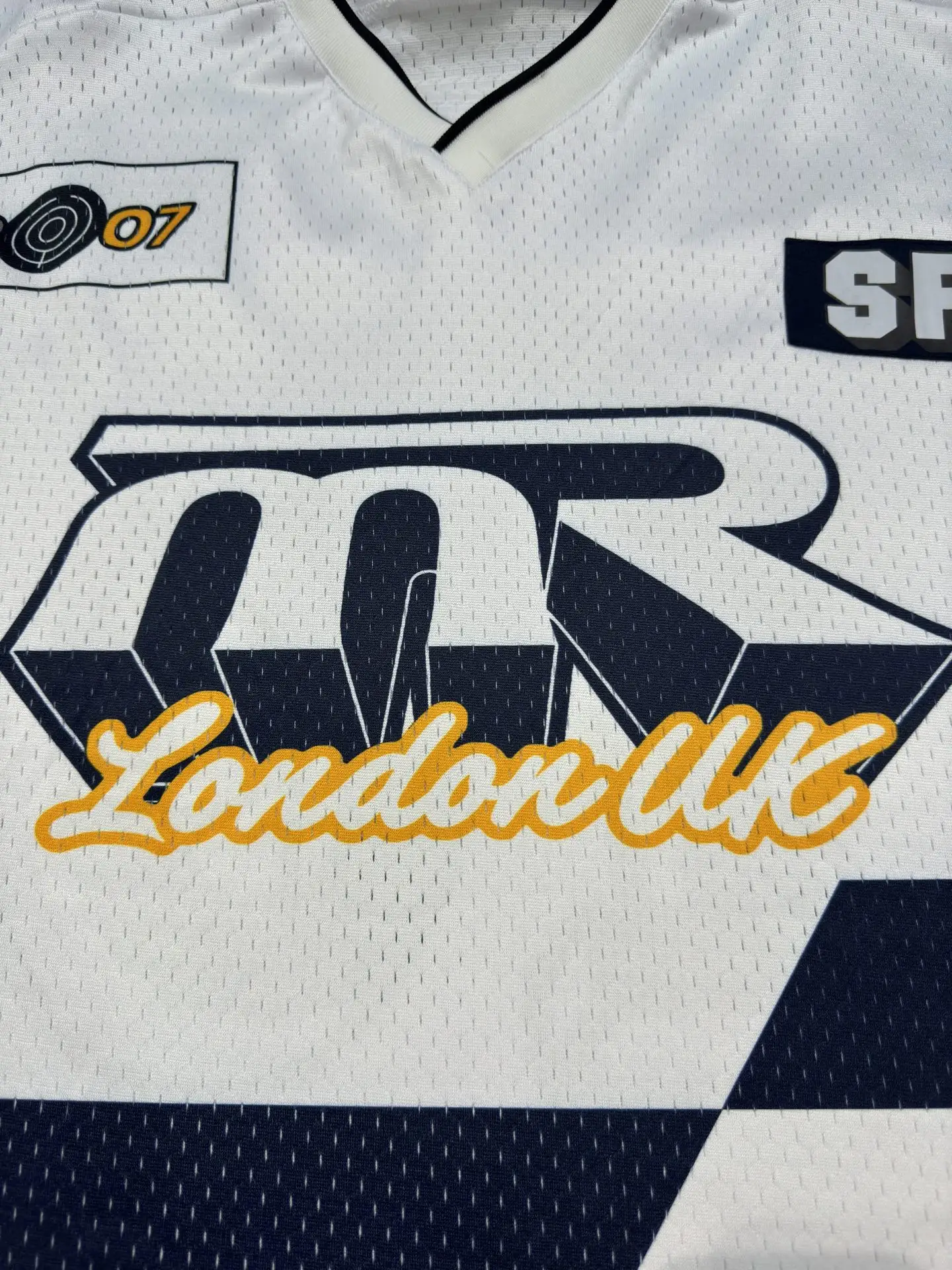 Oversized Striped Mesh Football Jersey D15523036 — view 16