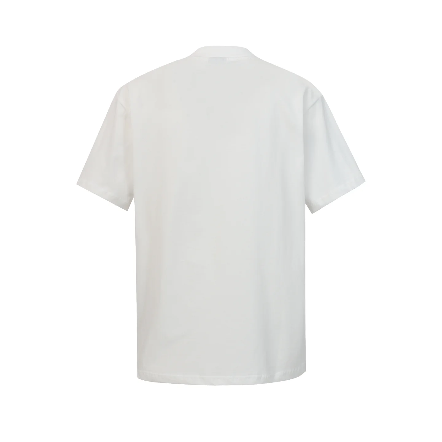 Drip Logo Embroidered Cotton T-Shirt D15518673 — view 2