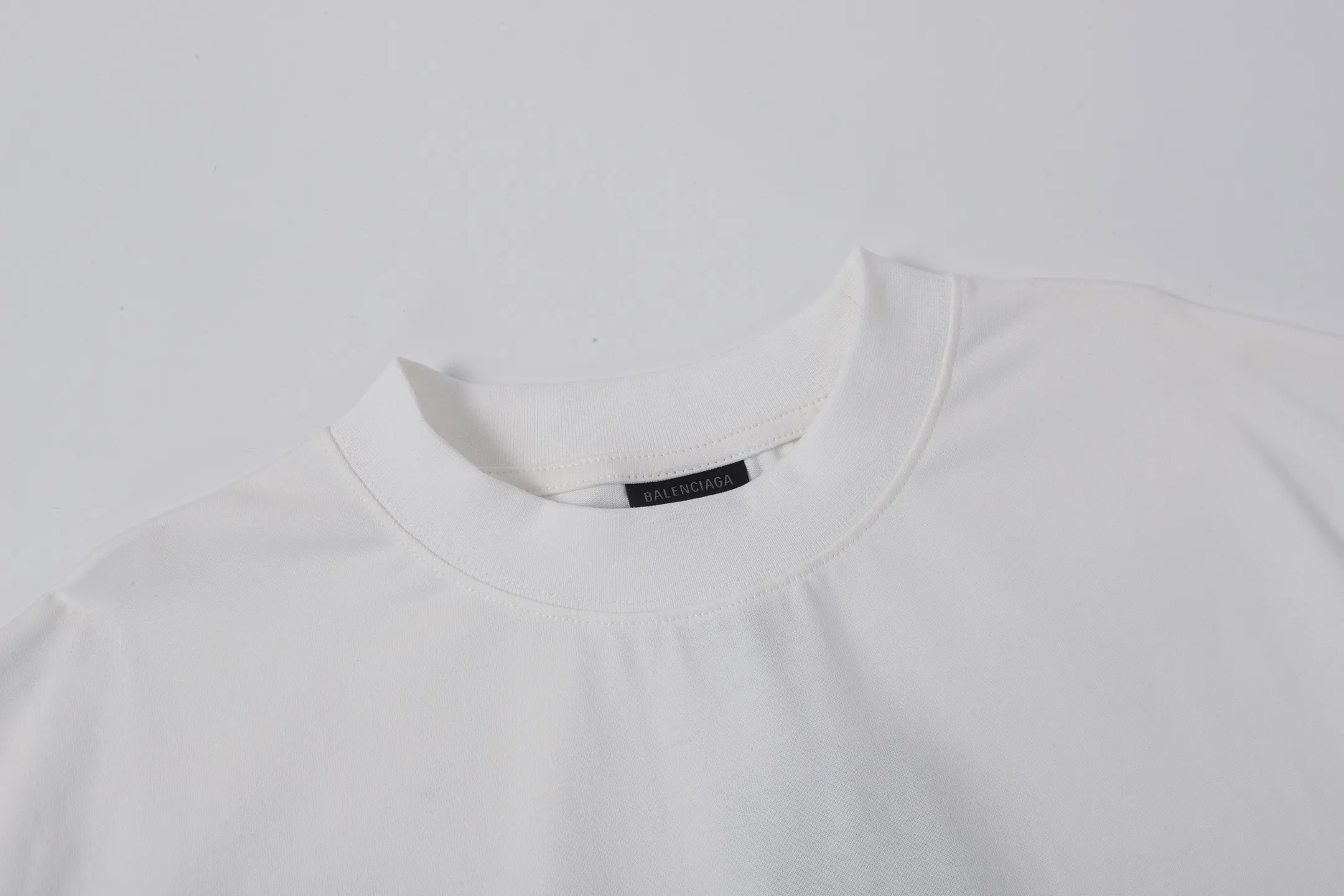 Drip Logo Embroidered Cotton T-Shirt D15518673 — view 3