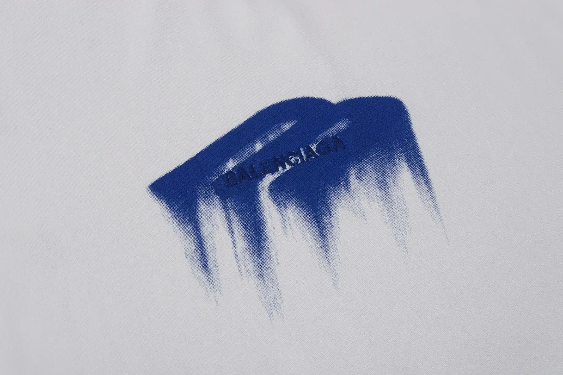 Drip Logo Embroidered Cotton T-Shirt D15518673 — view 5