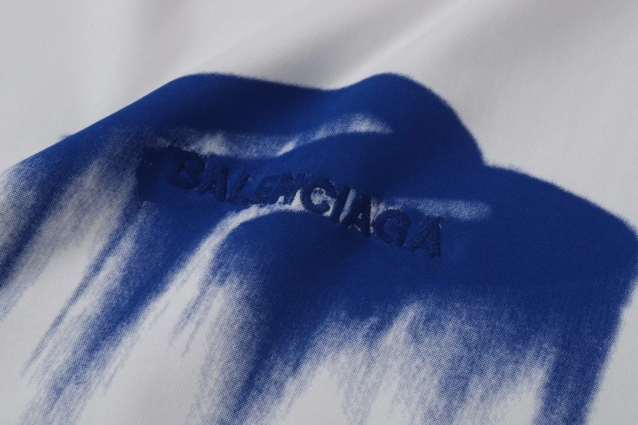 Drip Logo Embroidered Cotton T-Shirt D15518673 — view 6