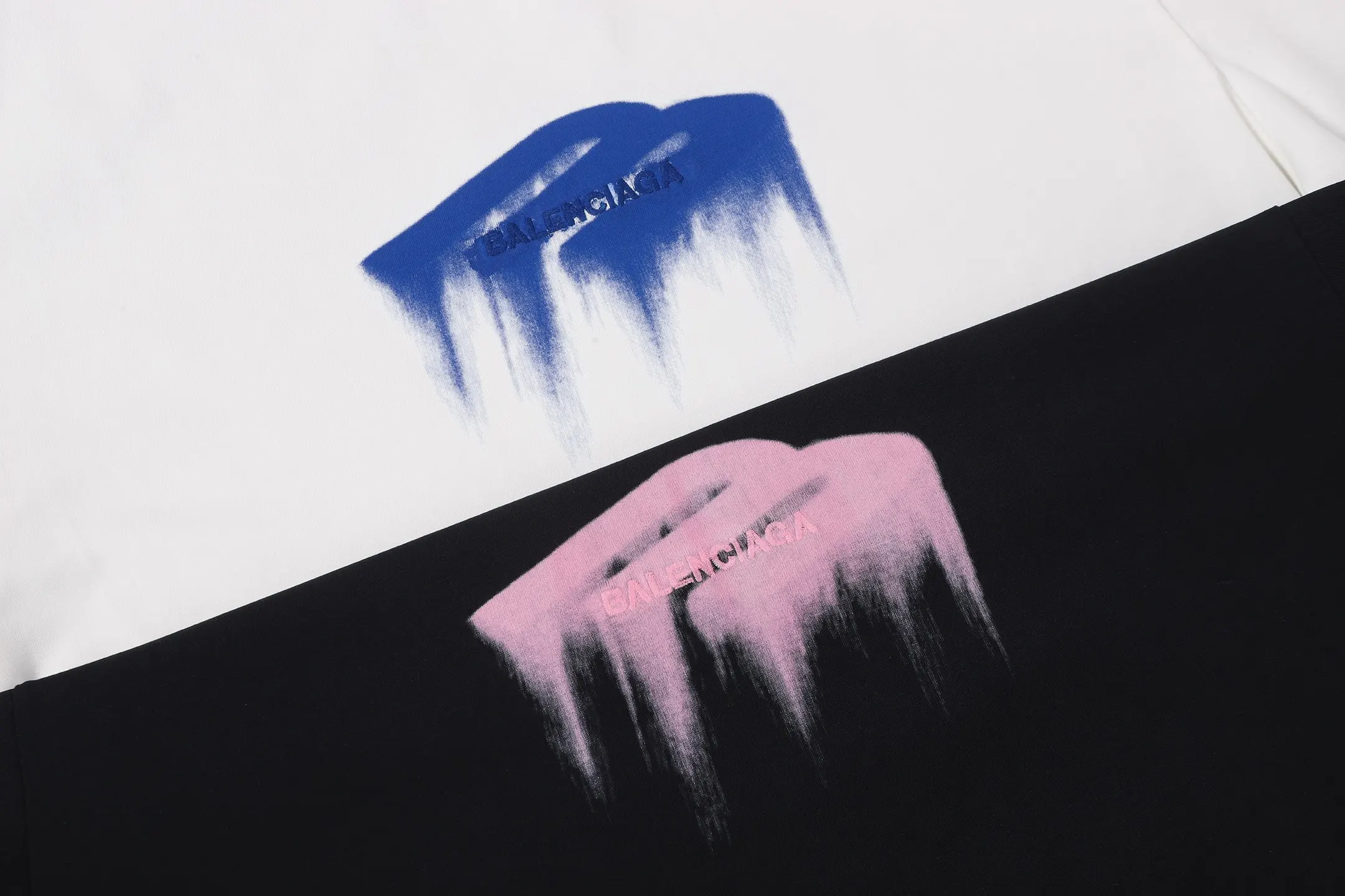 Drip Logo Embroidered Cotton T-Shirt D15518673 — view 8