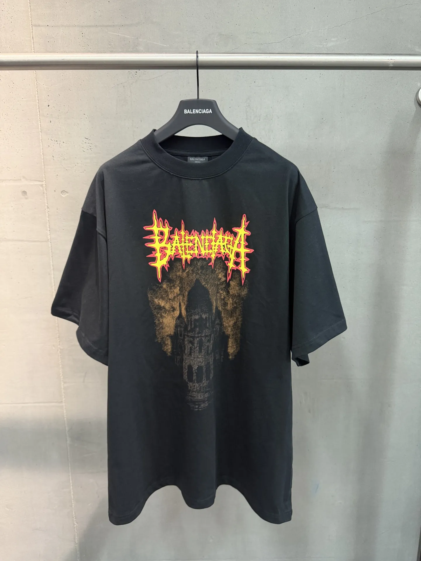 Sacré-Cœur Flame Graphic T-Shirt D15518749