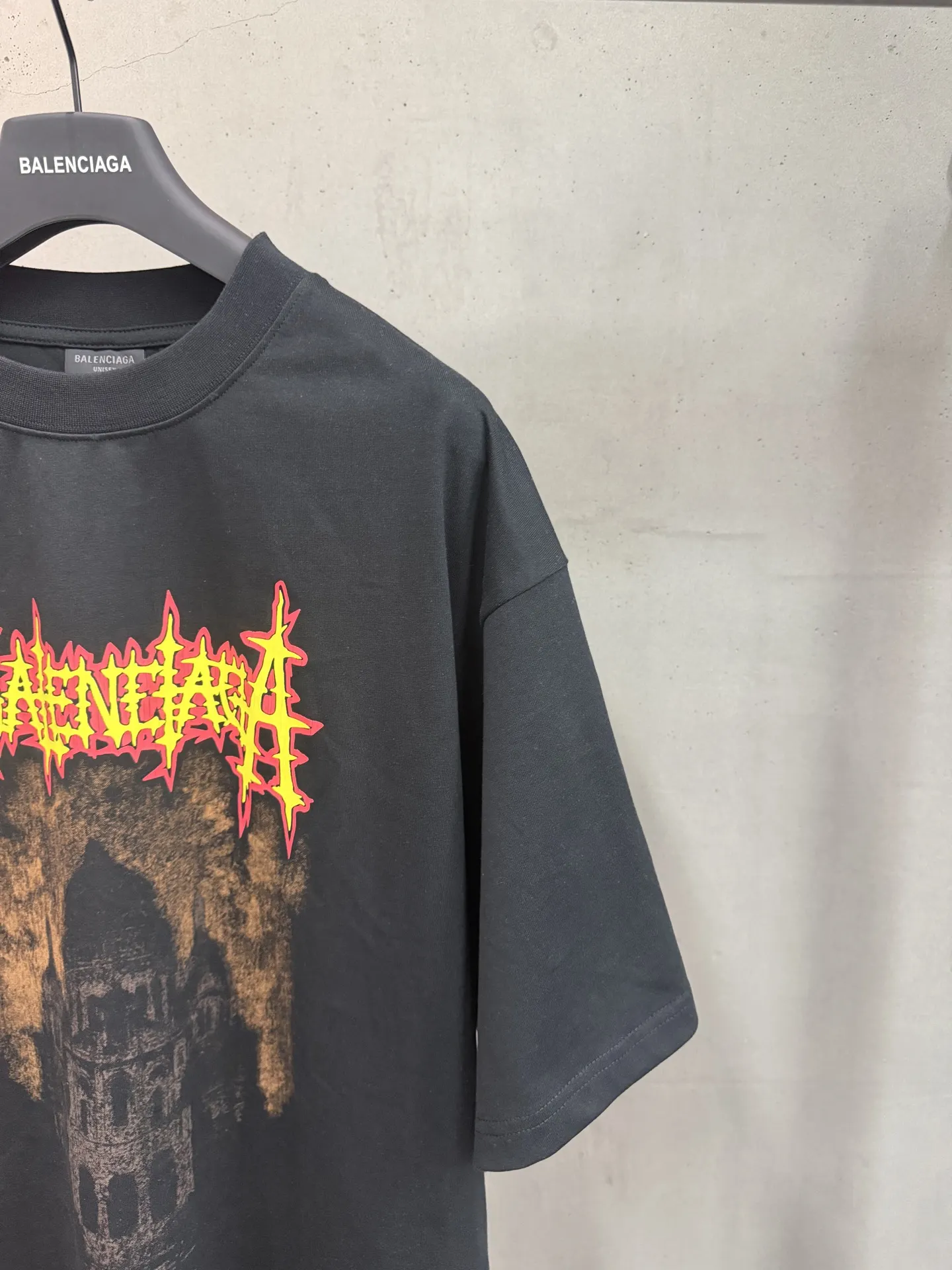 Sacré-Cœur Flame Graphic T-Shirt D15518749 — view 4